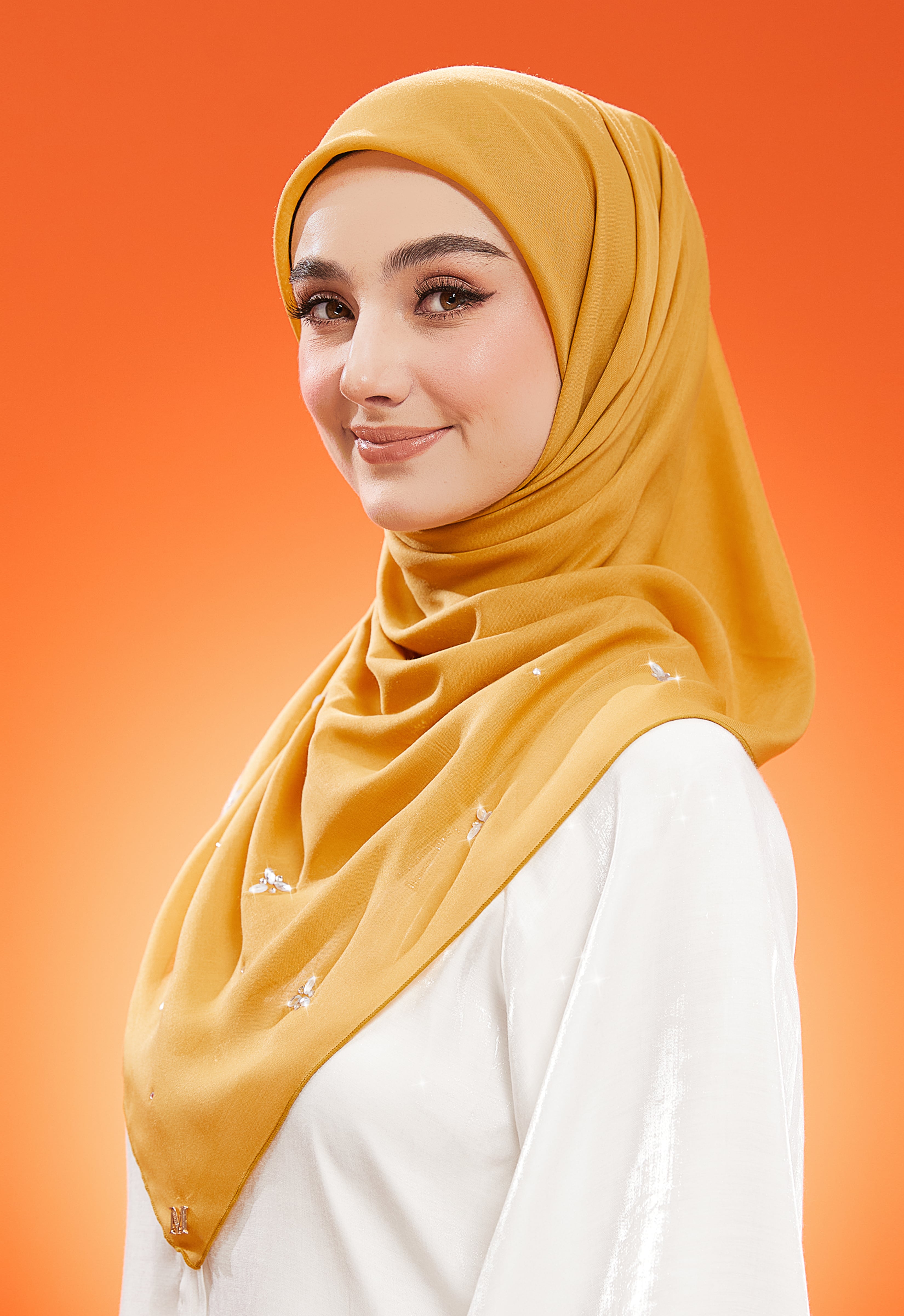 IRIS PLAIN STONE BAWAL - MUSTARD