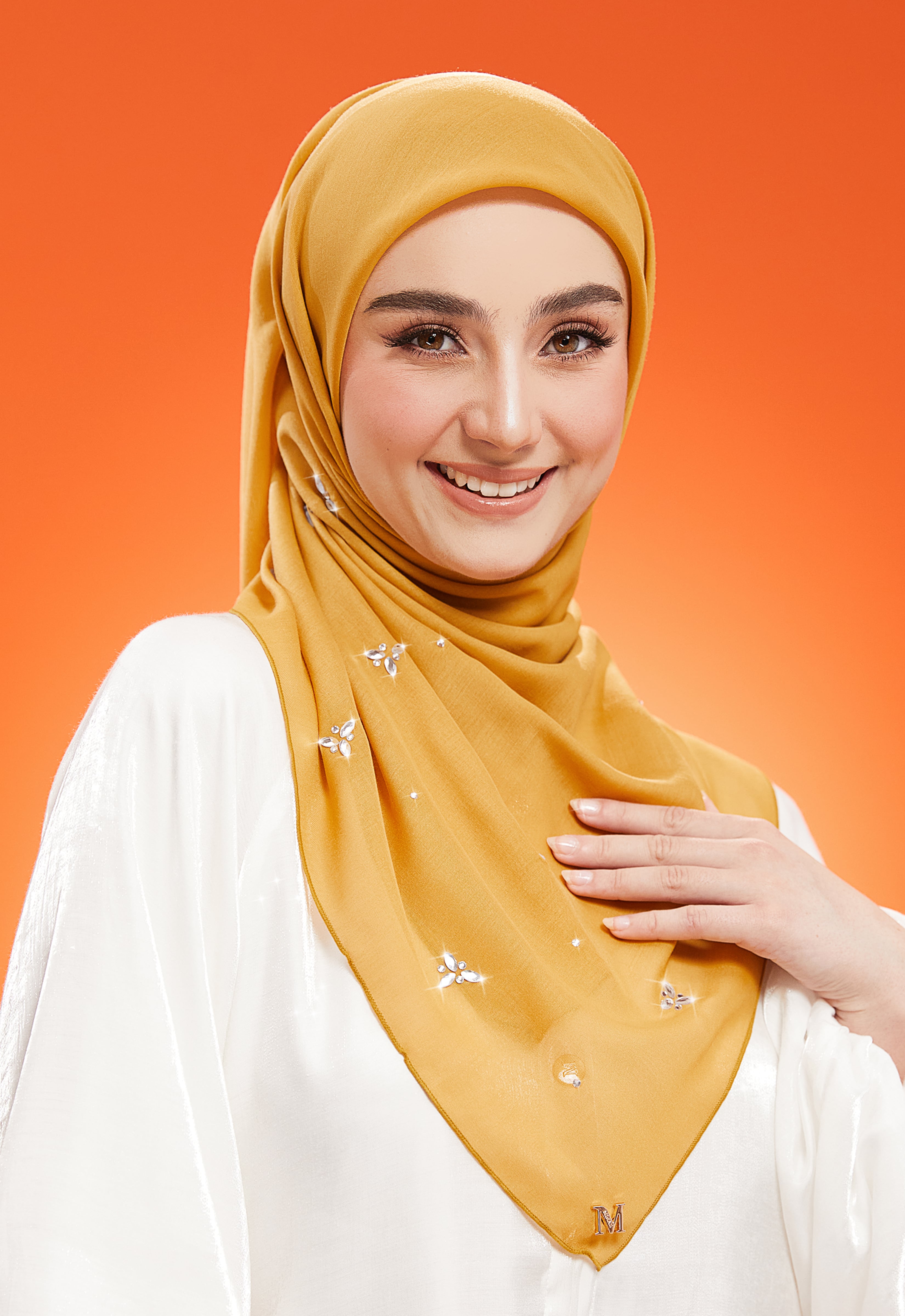 IRIS PLAIN STONE BAWAL - MUSTARD