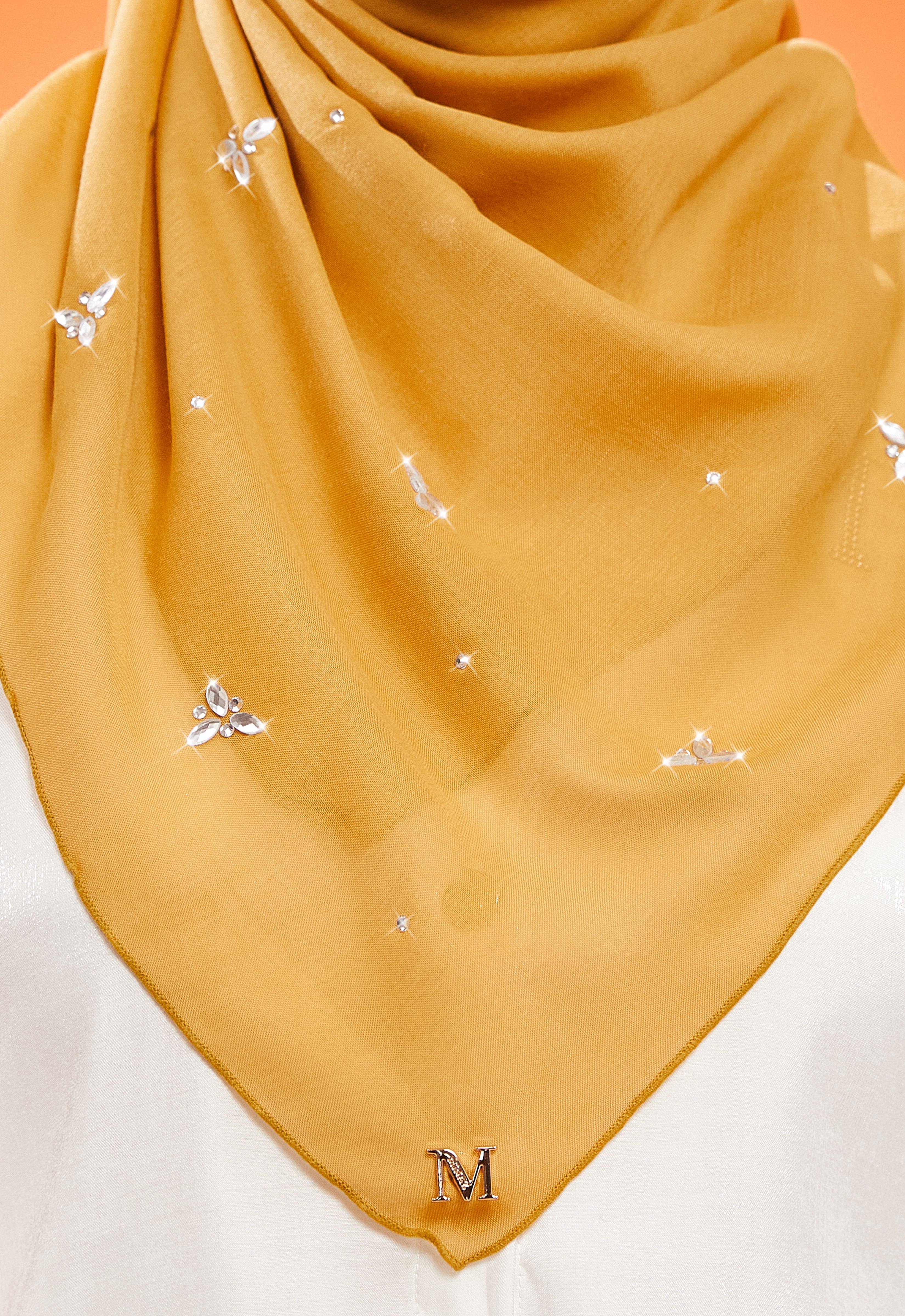 IRIS PLAIN STONE BAWAL - MUSTARD