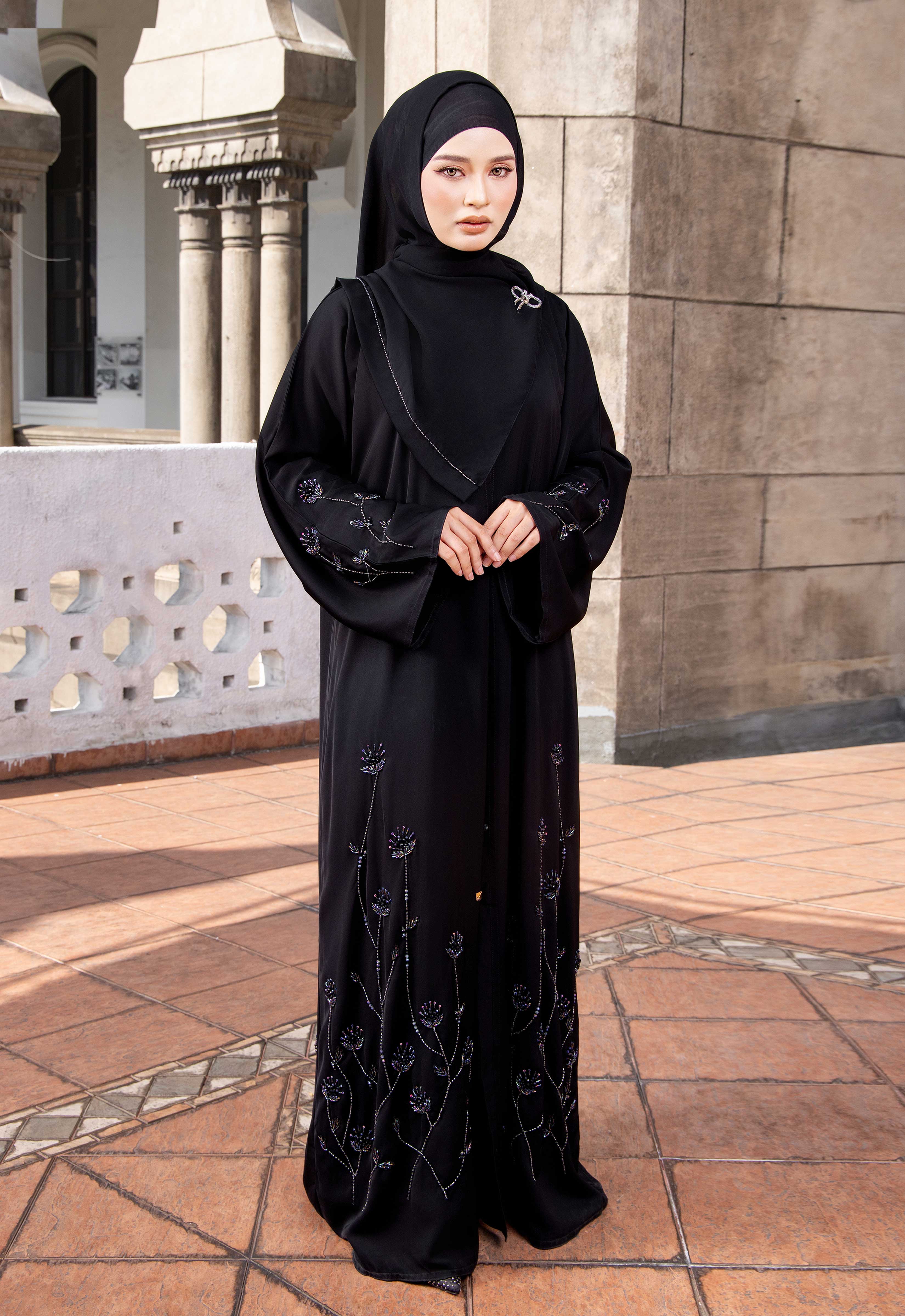 MAYSA ABAYA - BLACK
