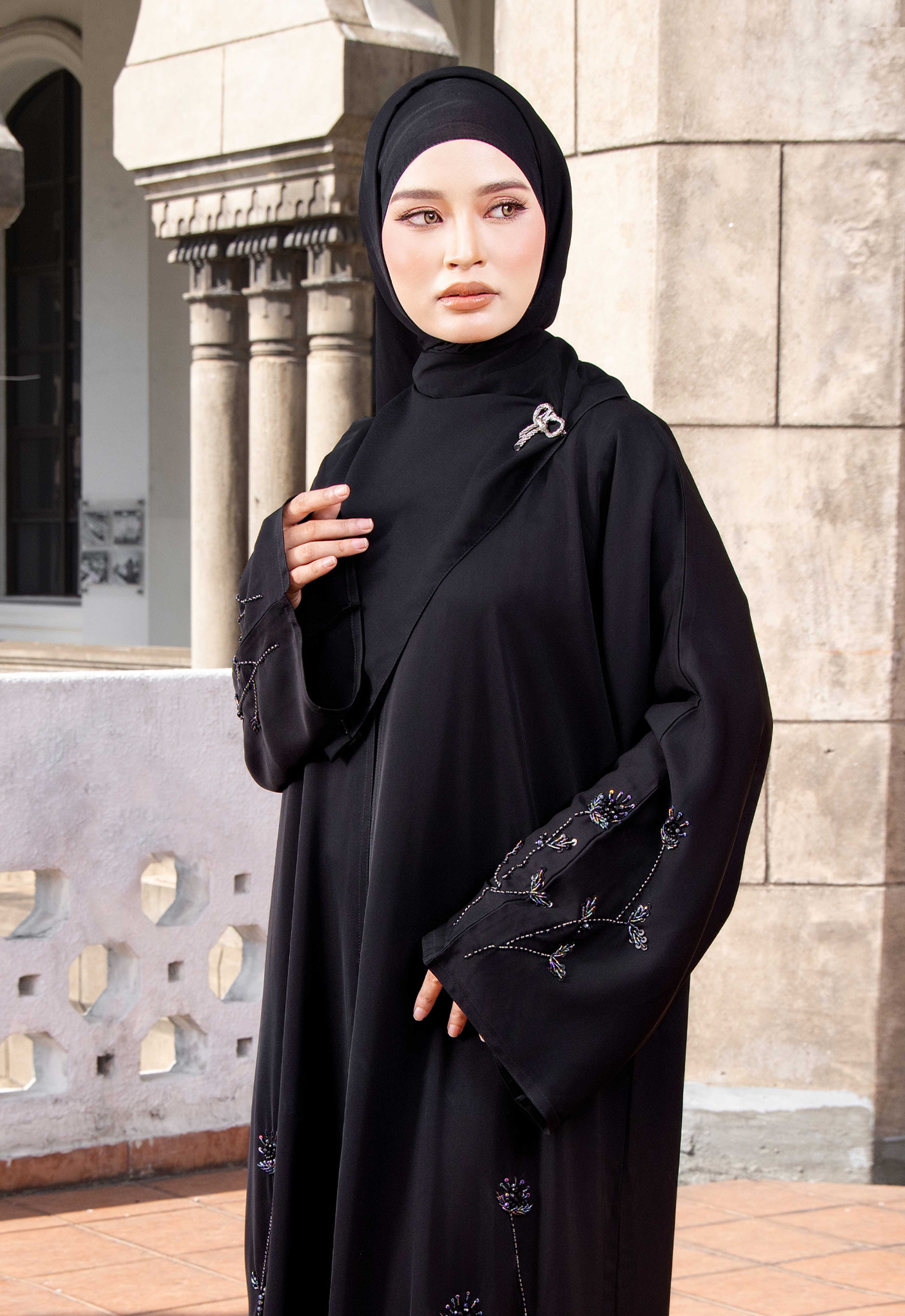 MAYSA ABAYA - BLACK