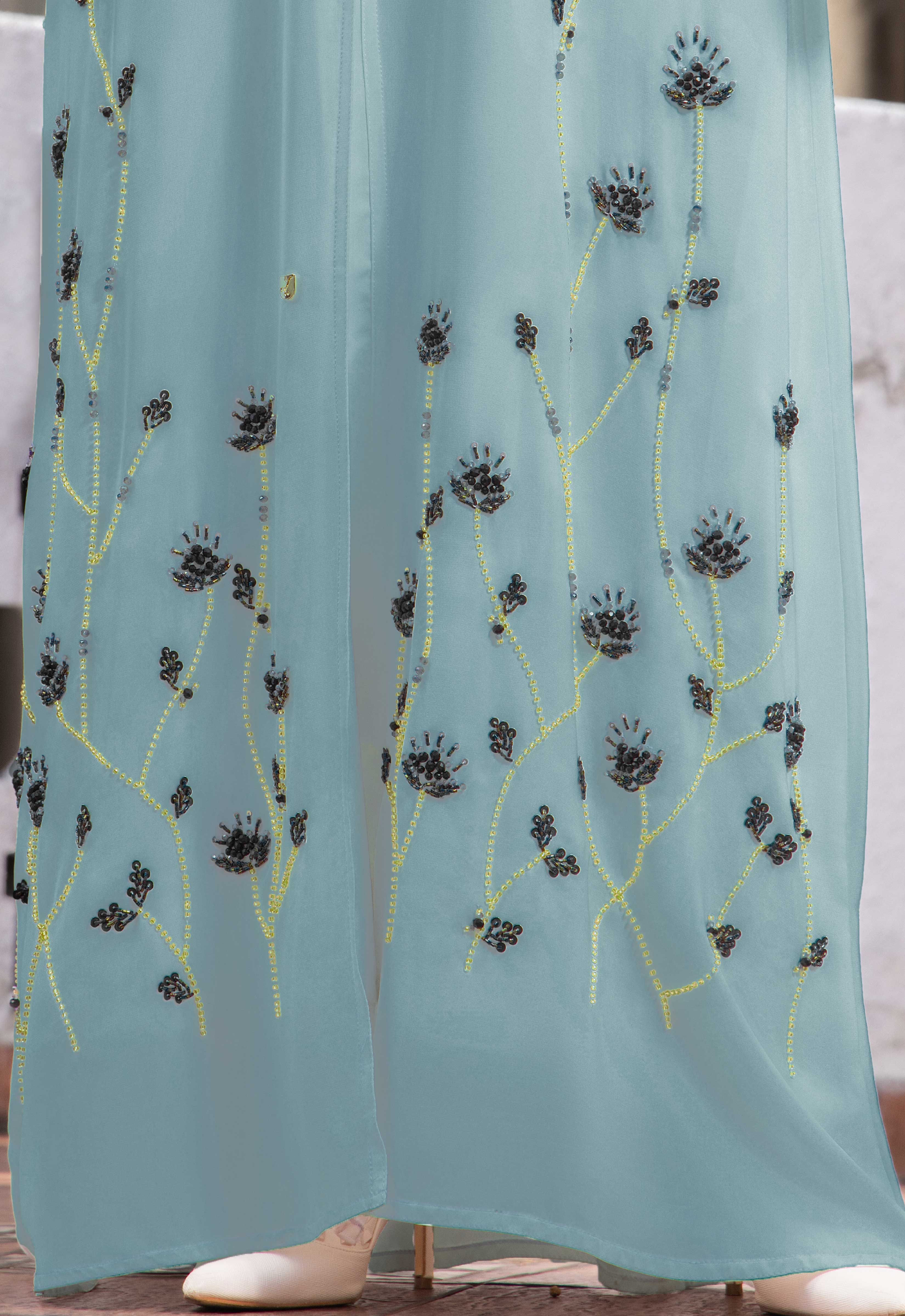 MAYSA ABAYA - MINT BLUE