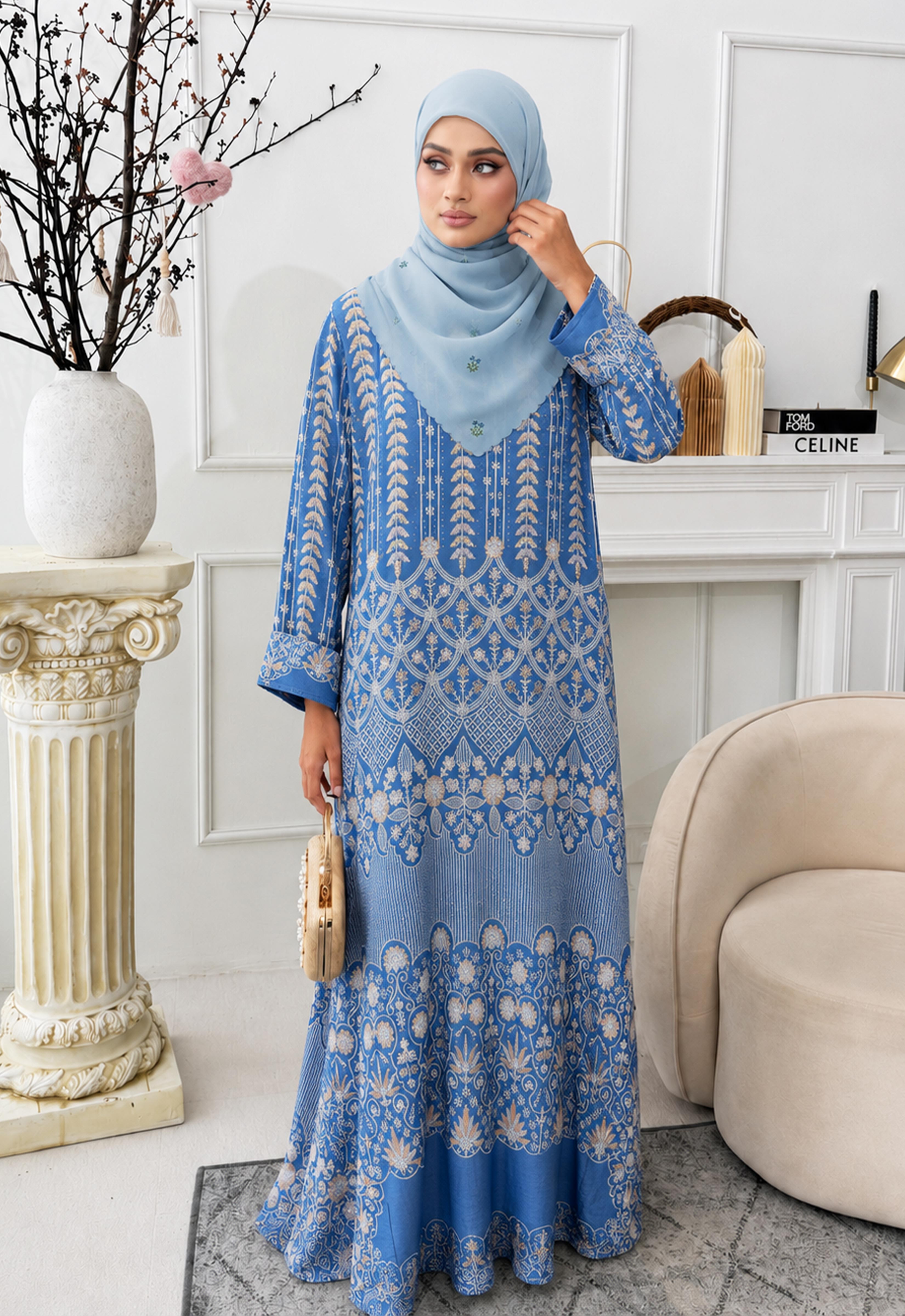 MINAZ JALABIYA | NADINE PRINTED JALABIYA