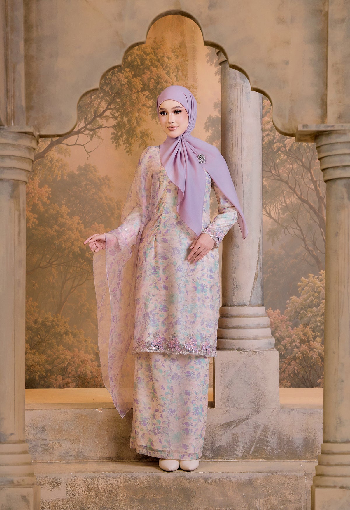 LUXE SERIES | NAYRA KURUNG MODERN - LILAC