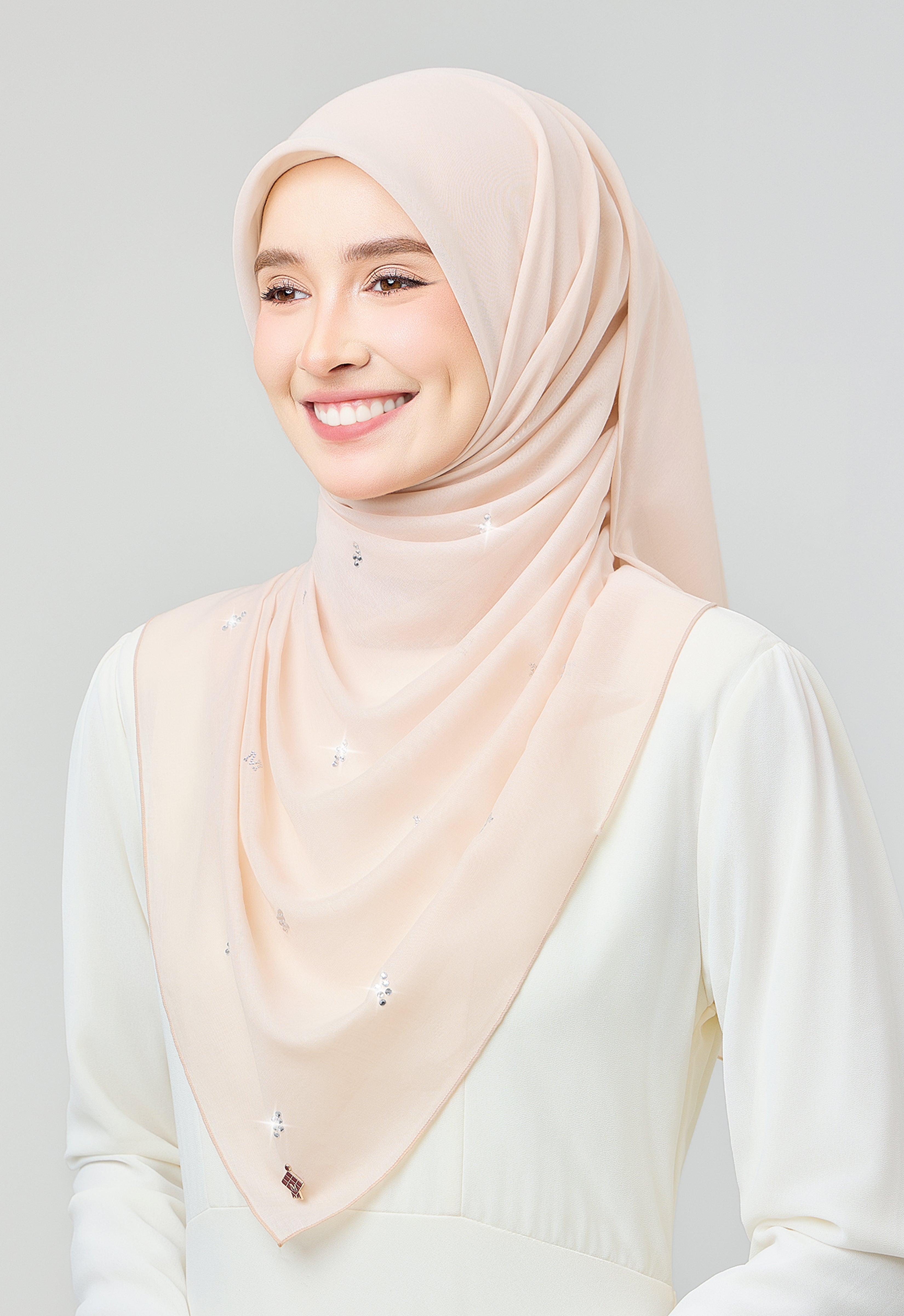 SETULUS RAYA PLAIN STONE - NUDE