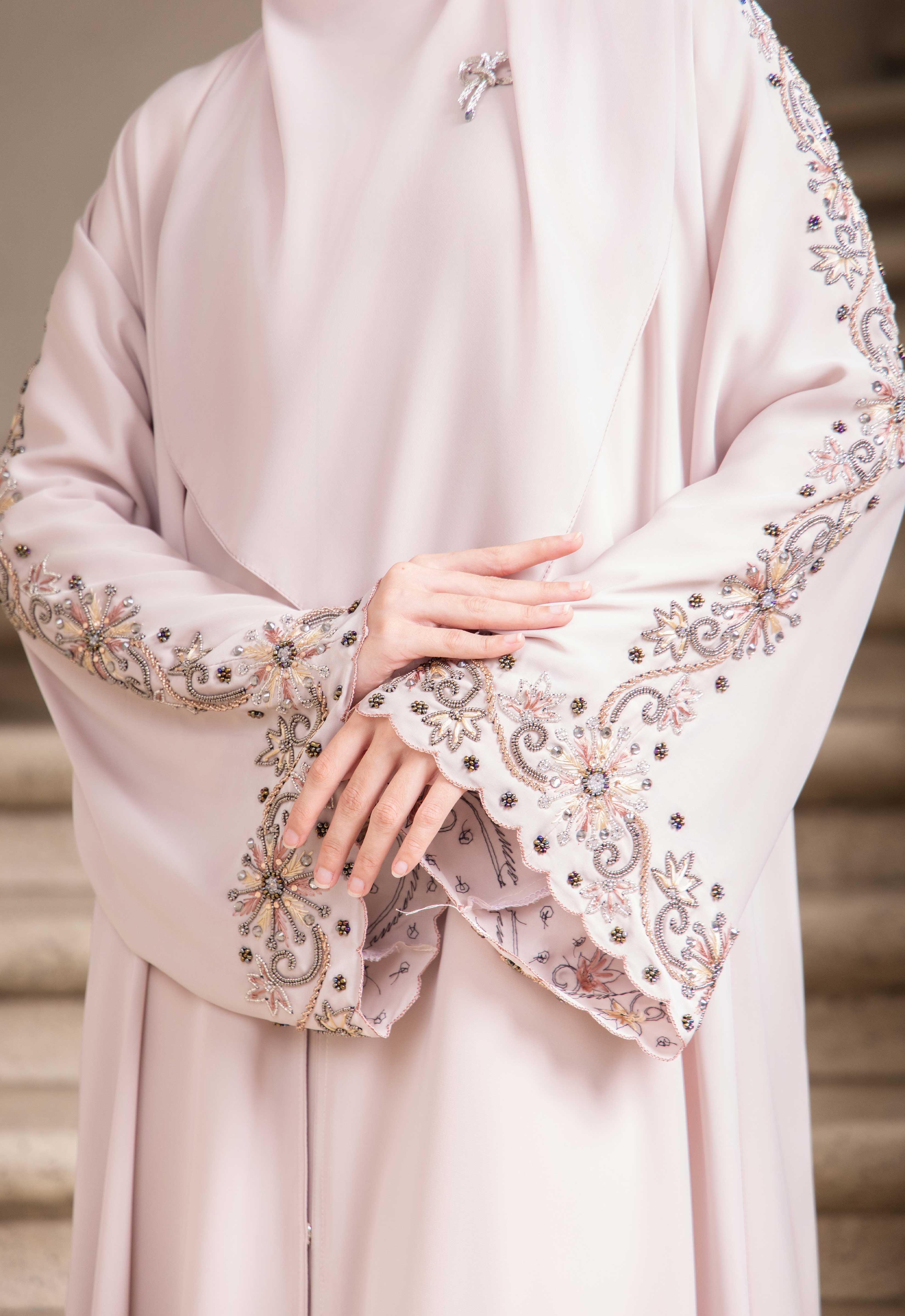 NAJJAH PREMIUM ABAYA - BEIGE
