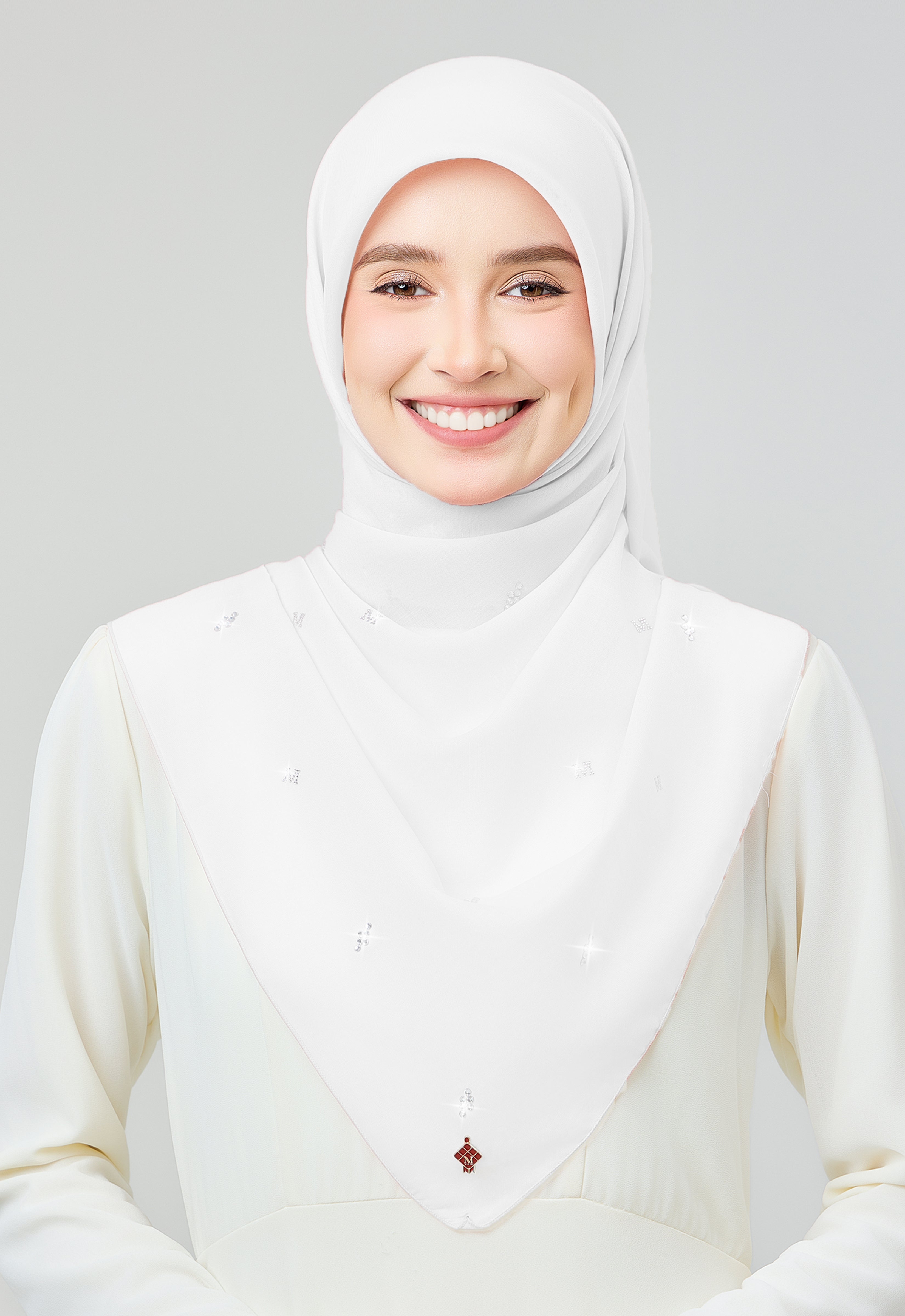 SETULUS RAYA PLAIN STONE - OFF WHITE