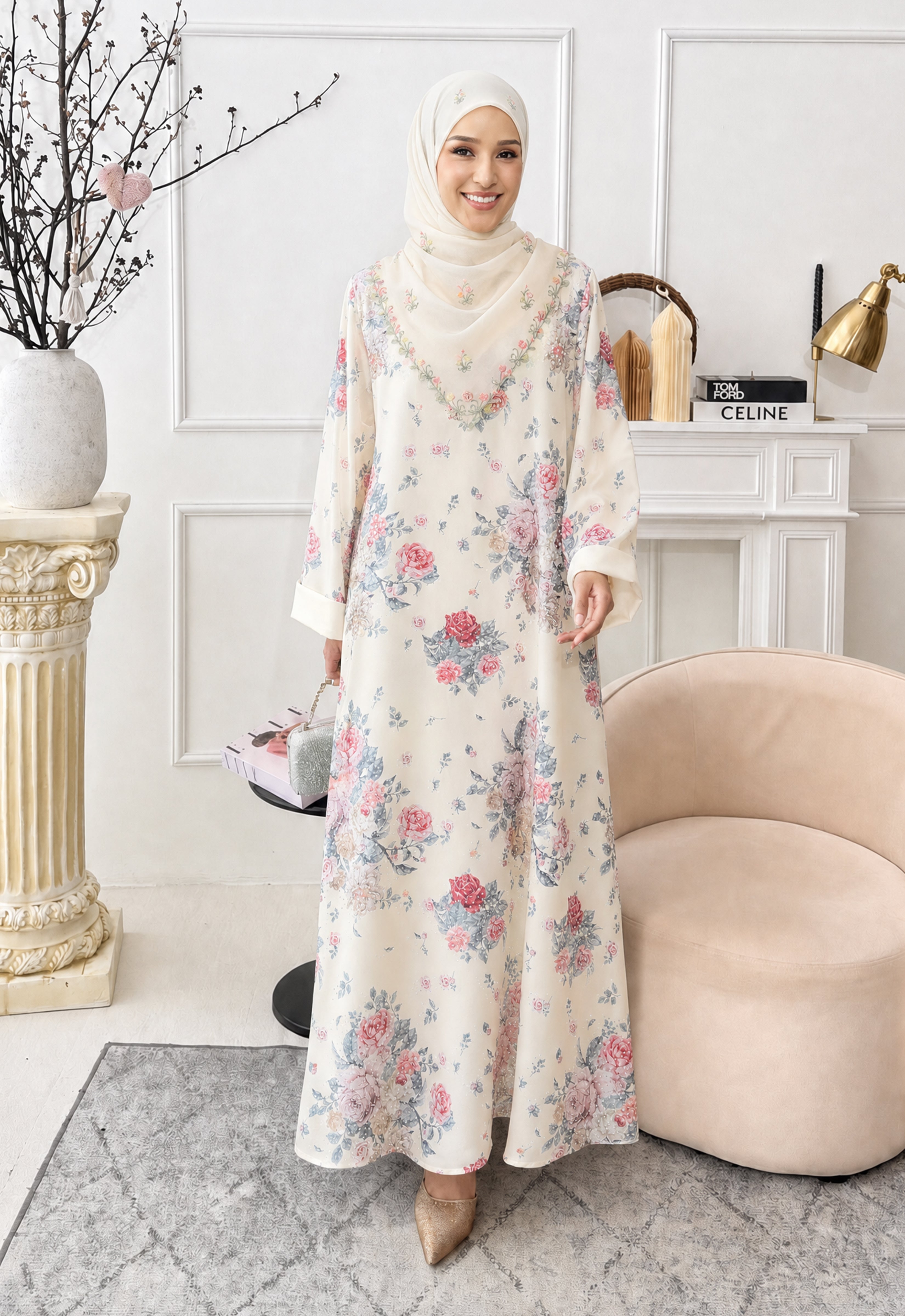 MINAZ JALABIYA | PARISA PRINTED JALABIYA