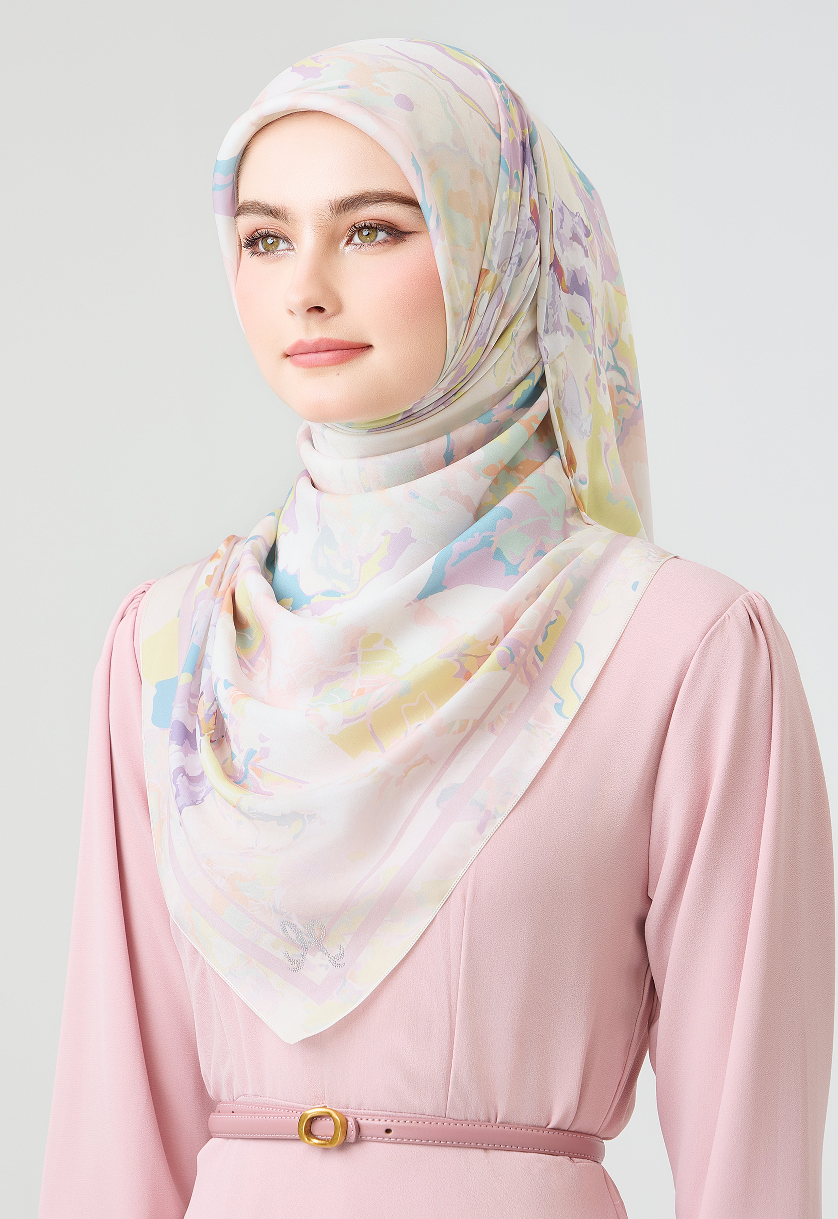 MINAZ Scarf | Petals - Unicorn