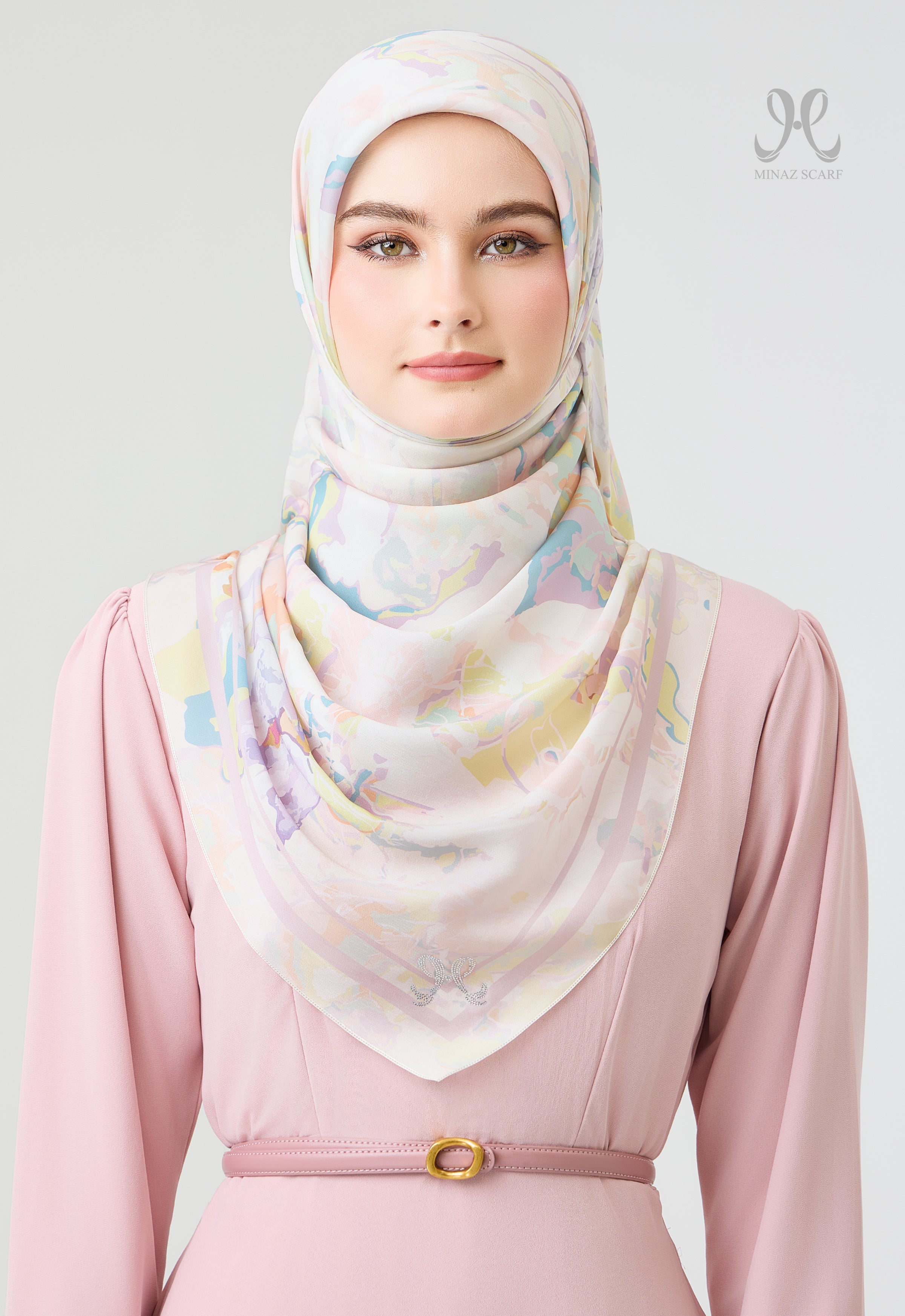 MINAZ Scarf | Petals - Unicorn