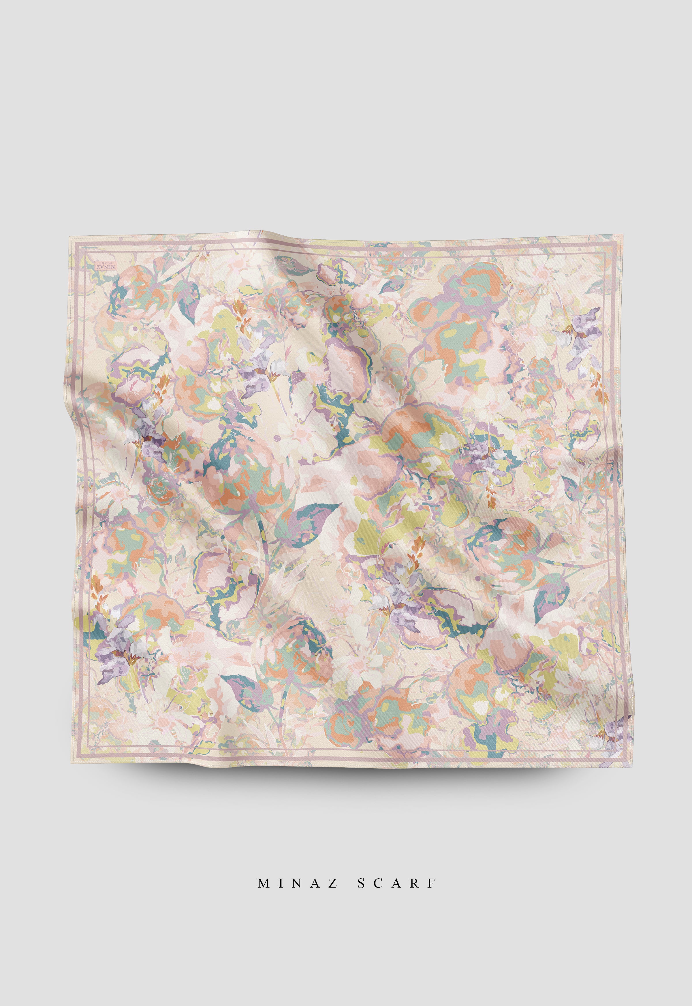 MINAZ Scarf | Petals - Unicorn