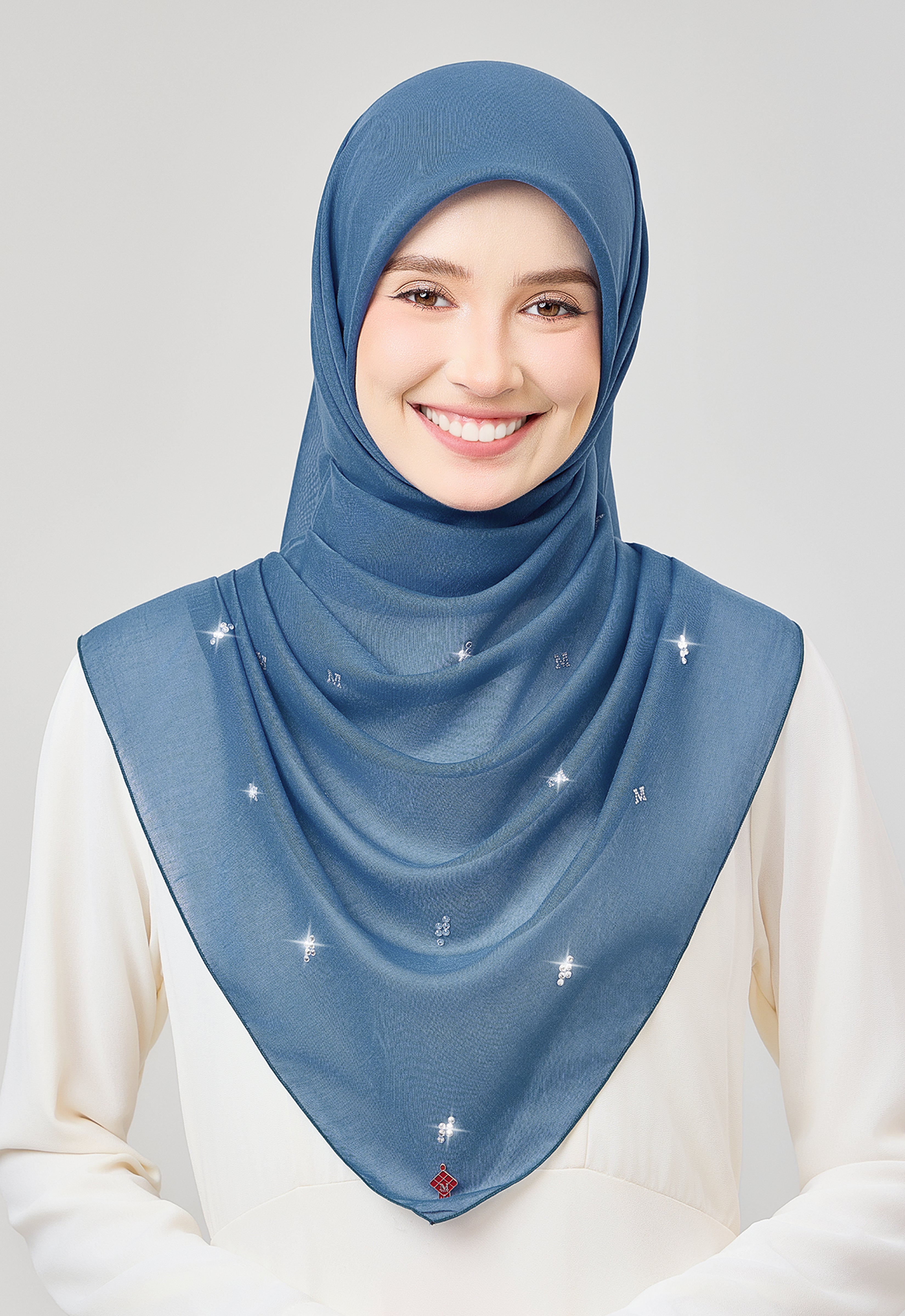 SETULUS RAYA PLAIN STONE - PRUSSIAN BLUE