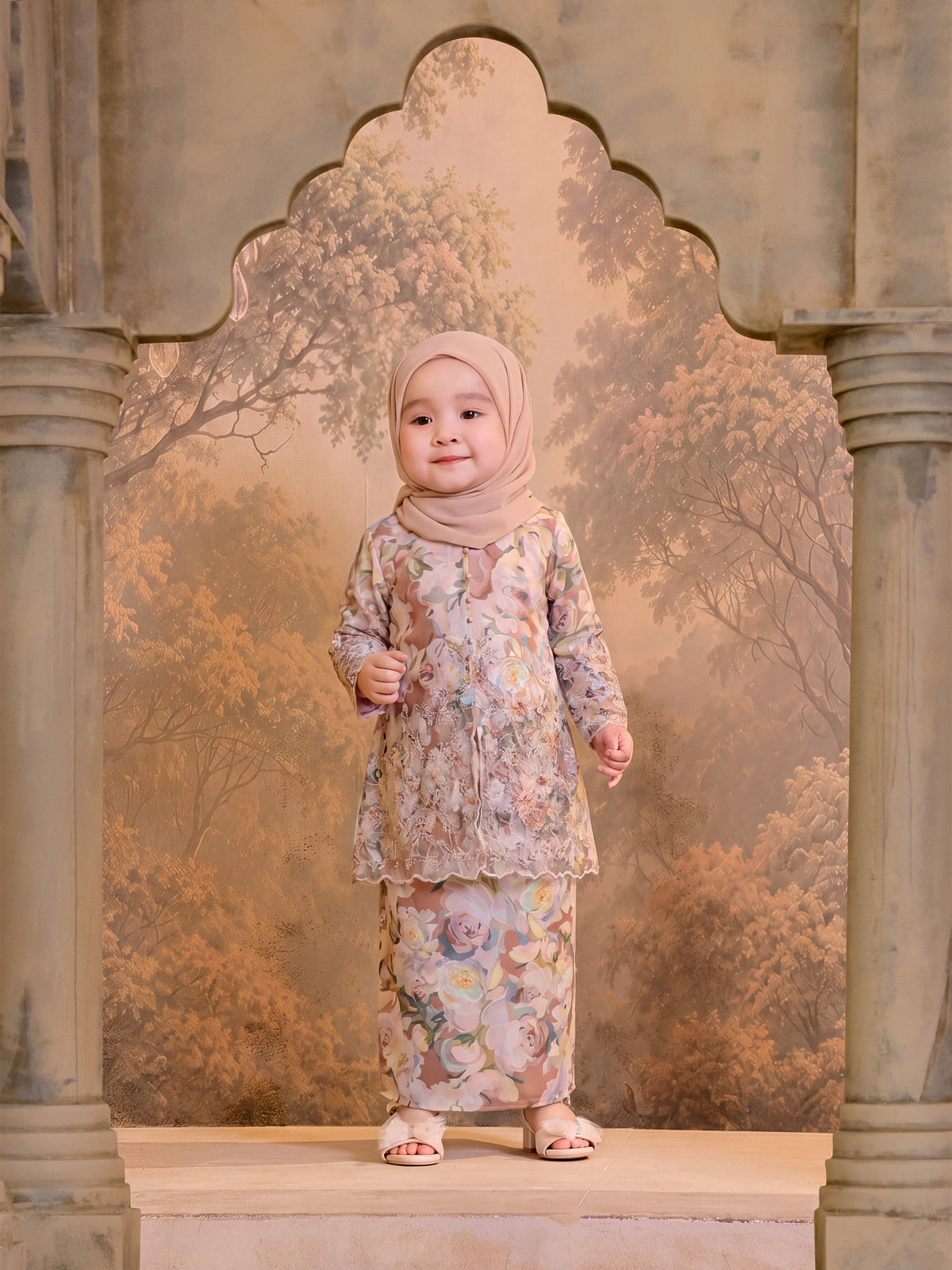 PUSPA SERIES | PUSPA KEBAYA KIDS - TERRACOTTA