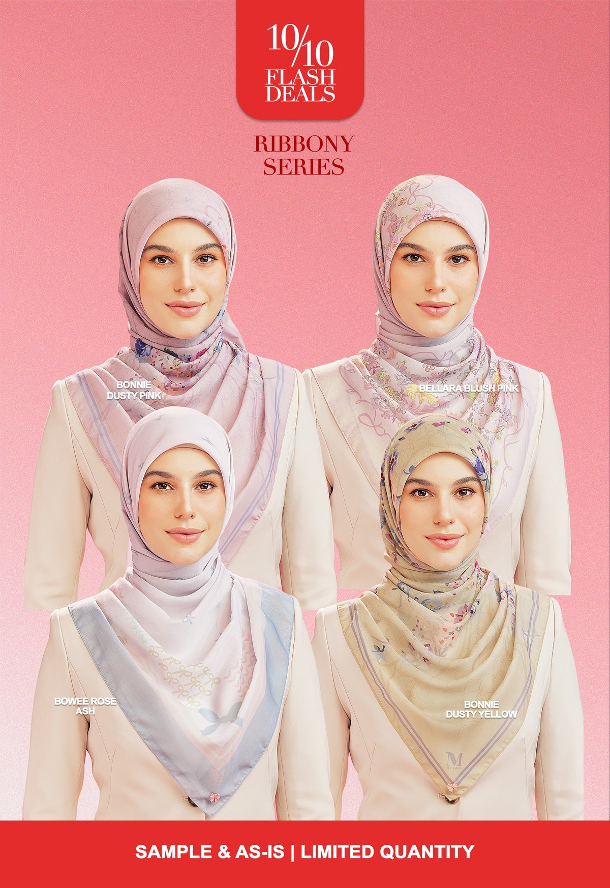 MINAZ HIJAB - RIBBONY SERIES