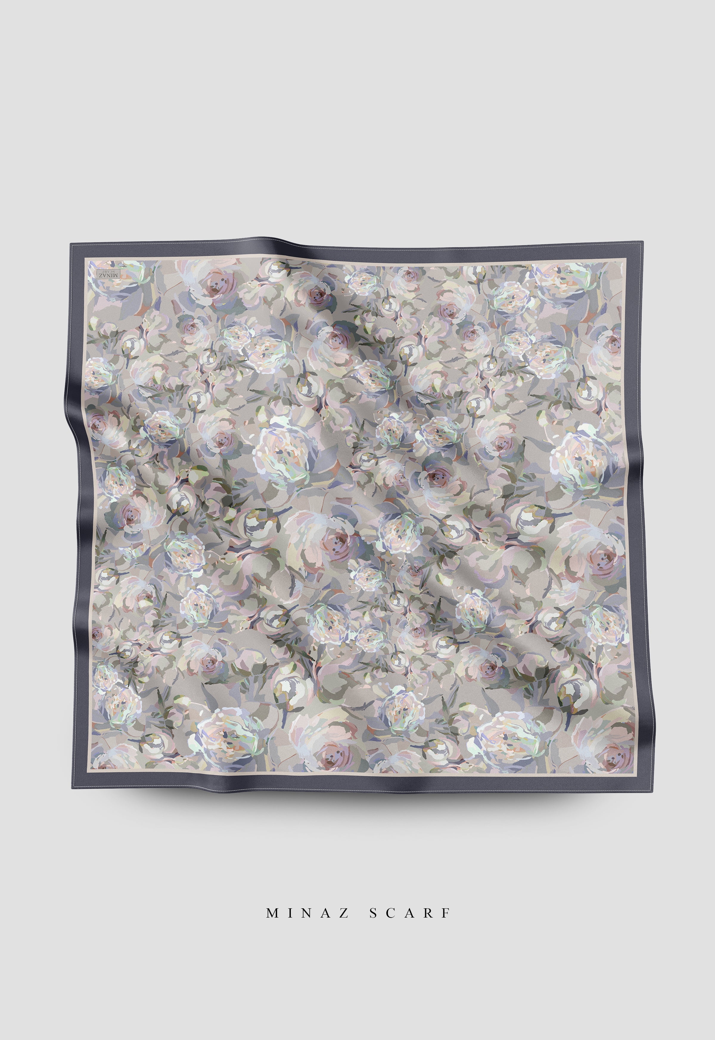 MINAZ Scarf | Rosella - Gray