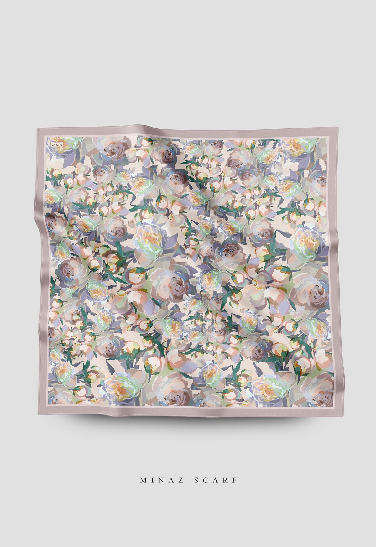 Api Minaz MINAZ Scarf | Rosella - Soft Purple