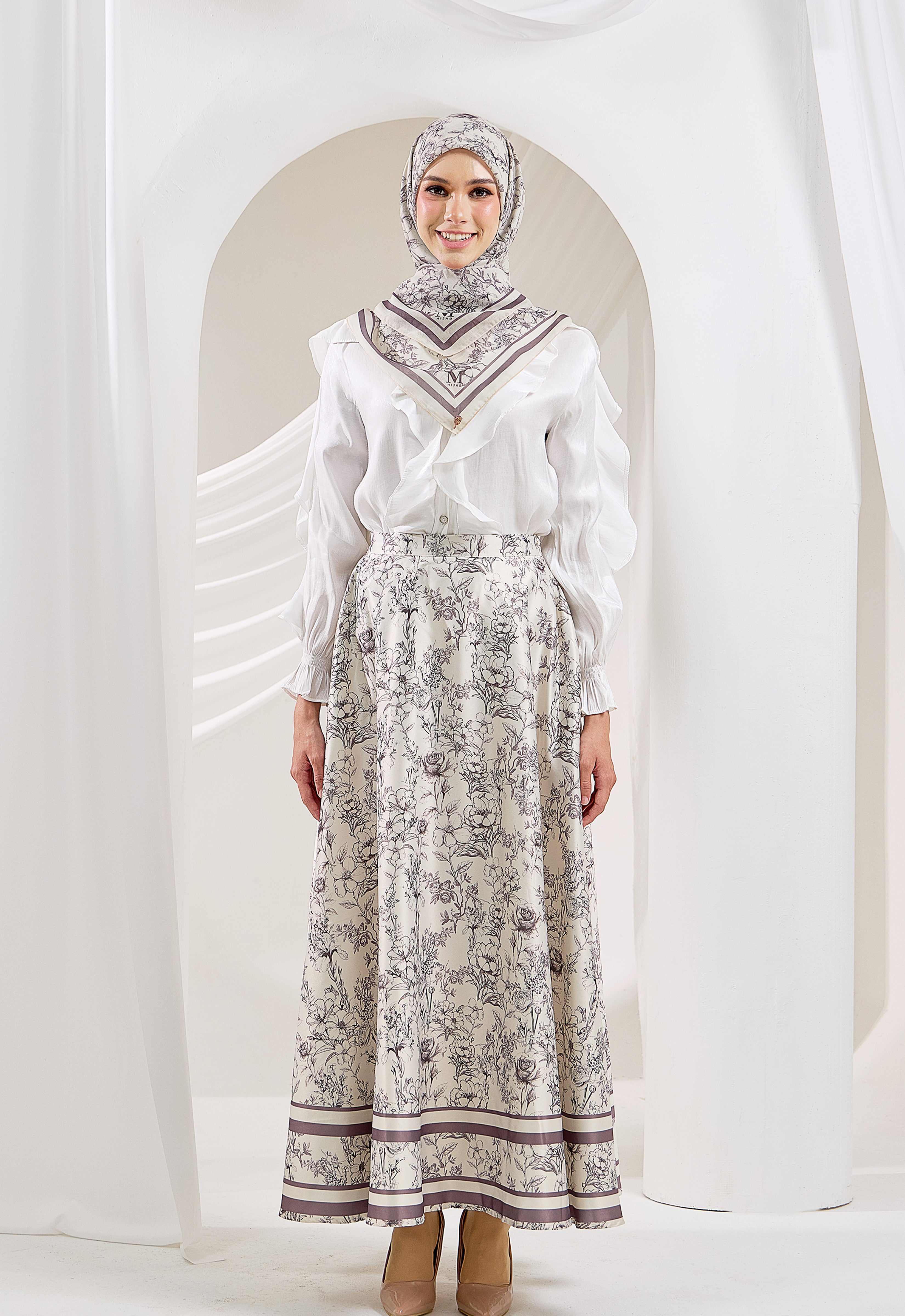 DANA SKIRT - IVORY