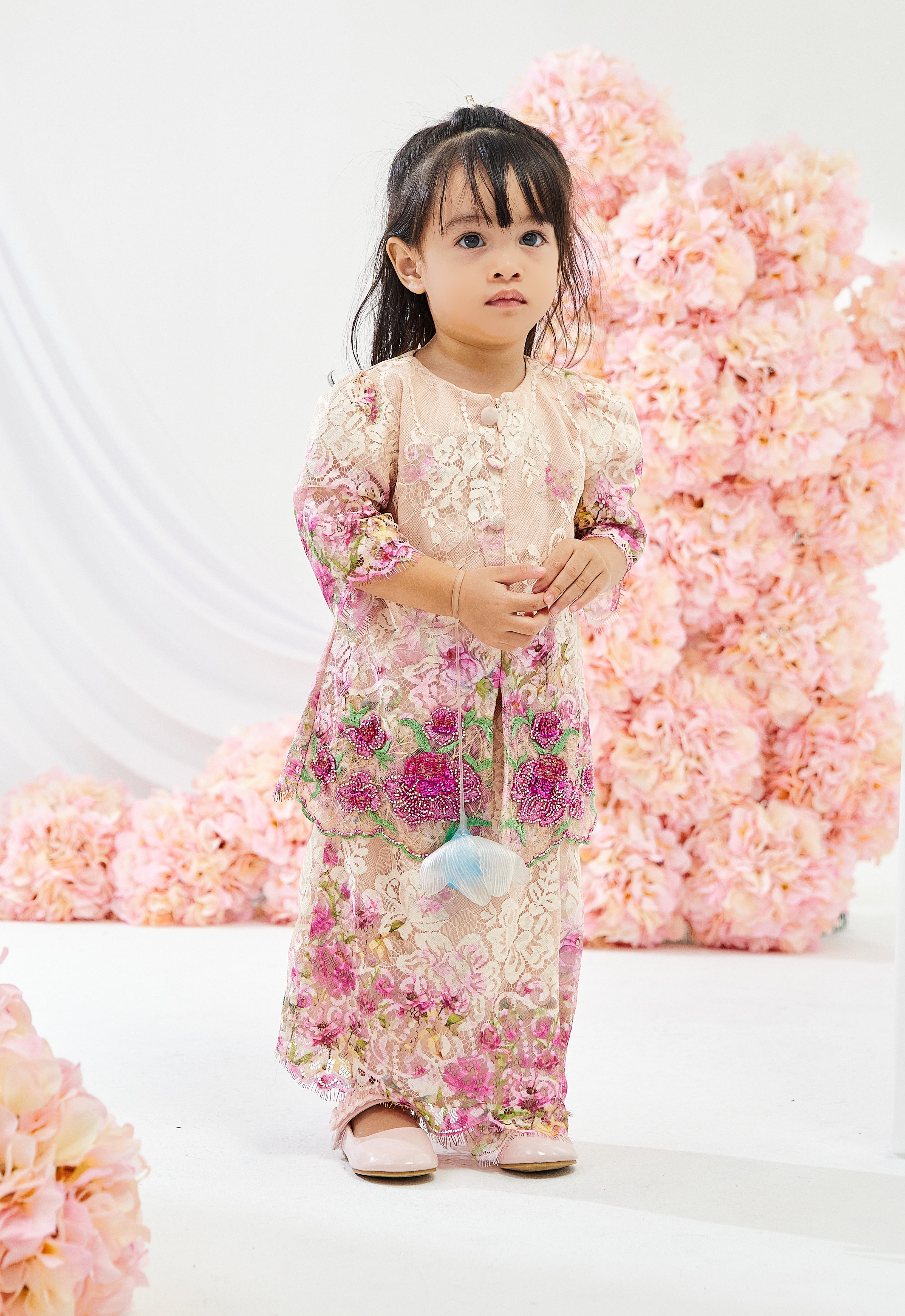 BABY ROSELIA KEBAYA - CHAMPAGNE