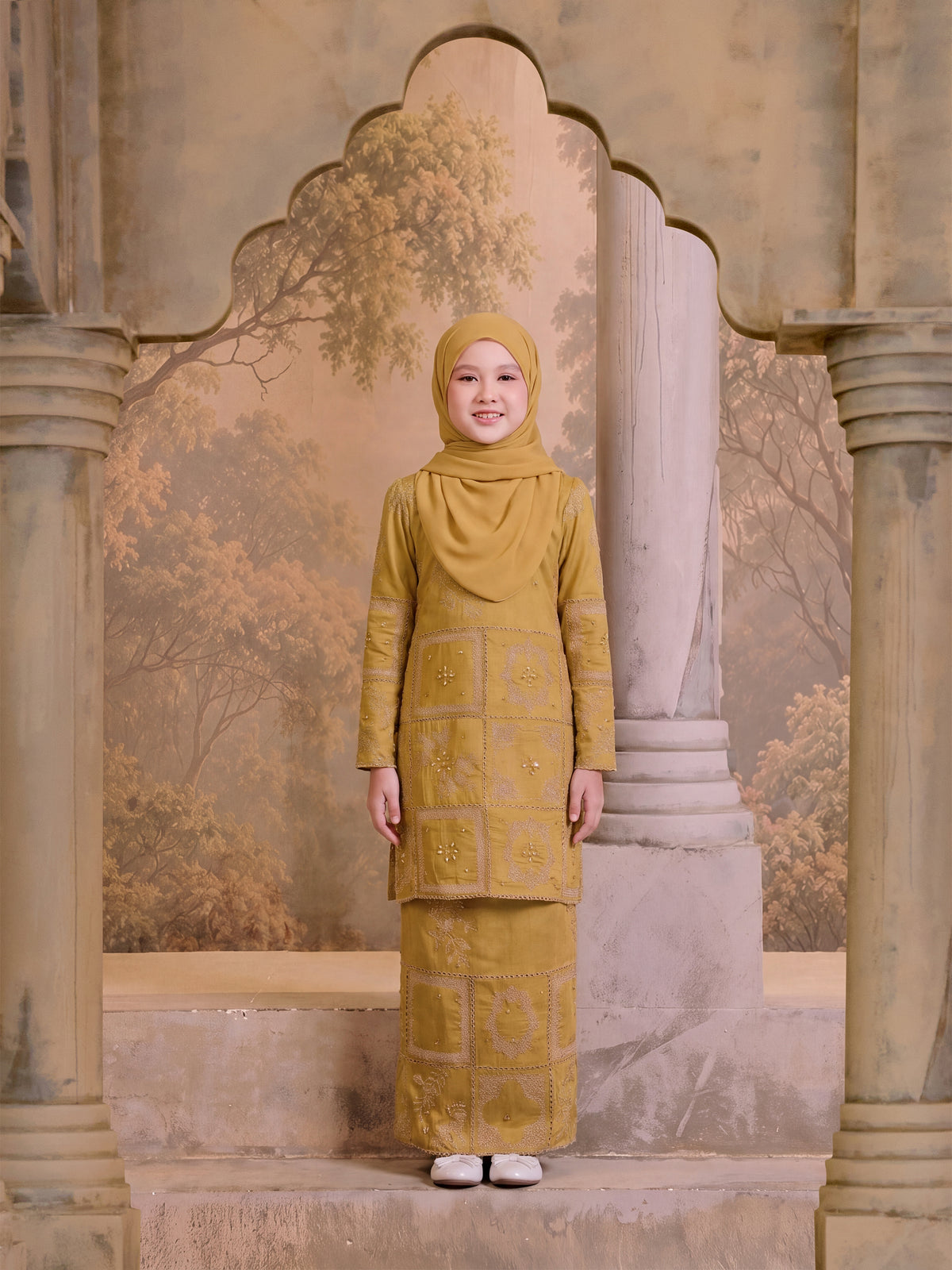 LUXE SERIES | SURI KURUNG MODERN KIDS - MUSTARD