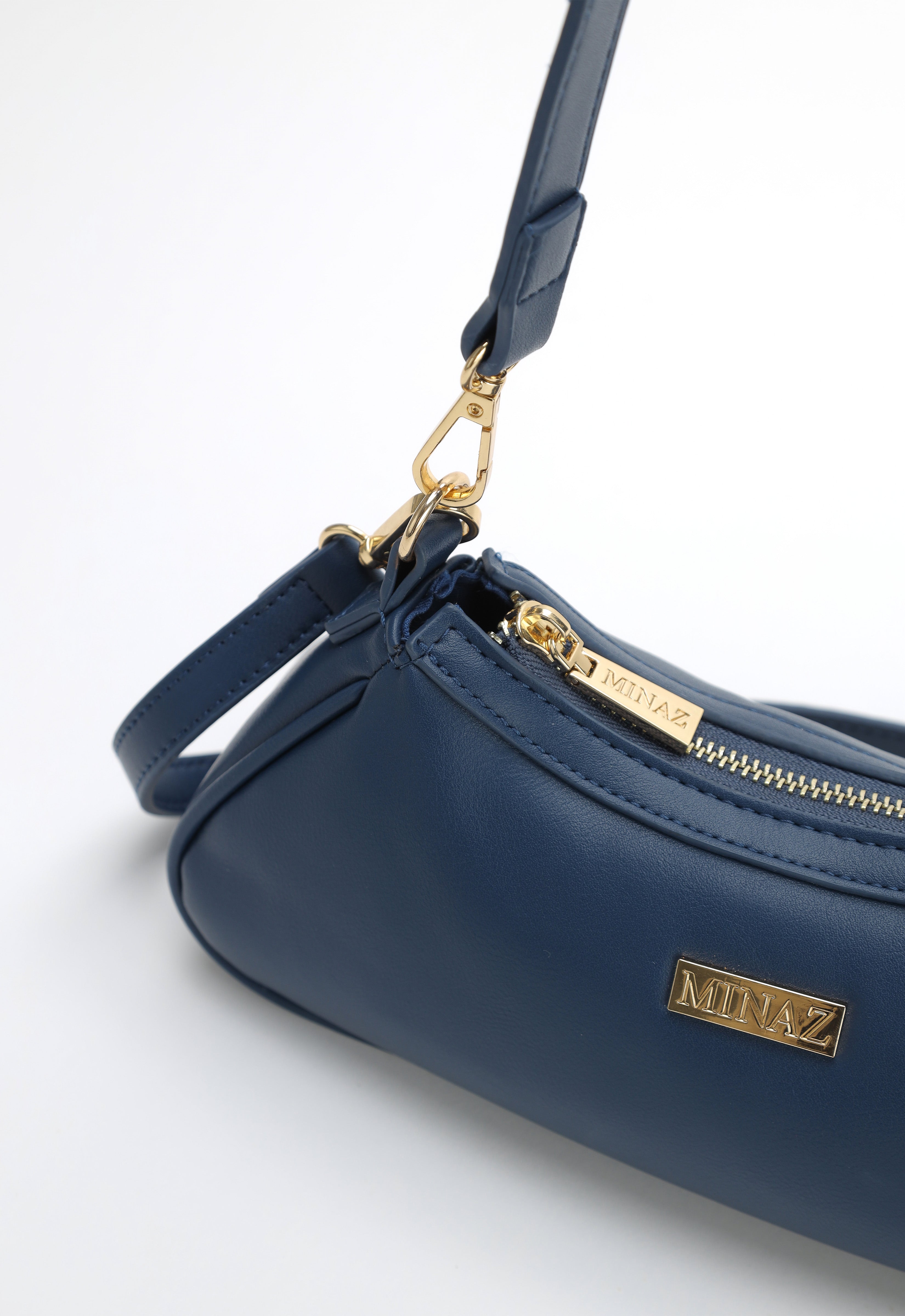 SARA SHOULDER BAG - DARK BLUE