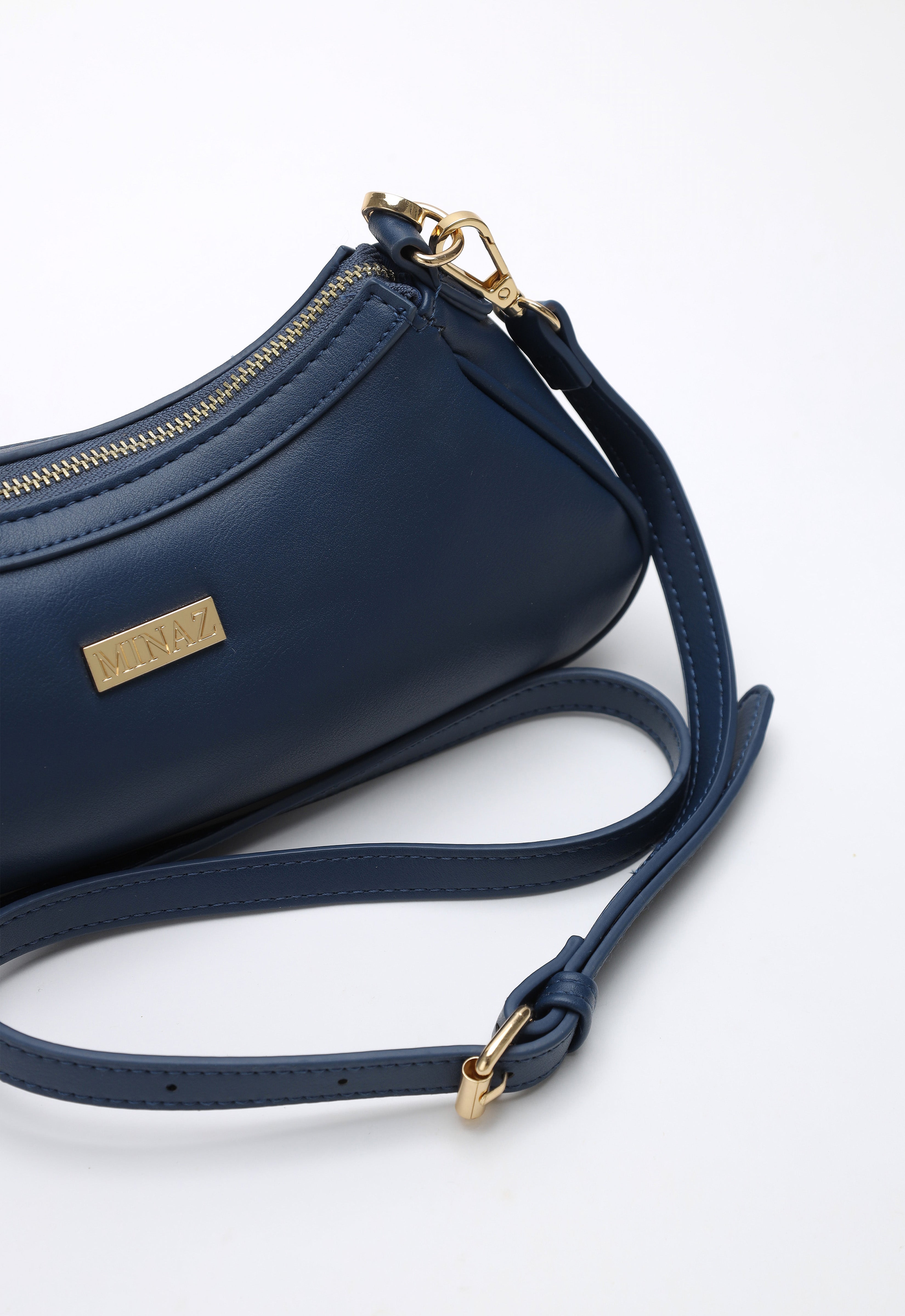 SARA SHOULDER BAG - DARK BLUE