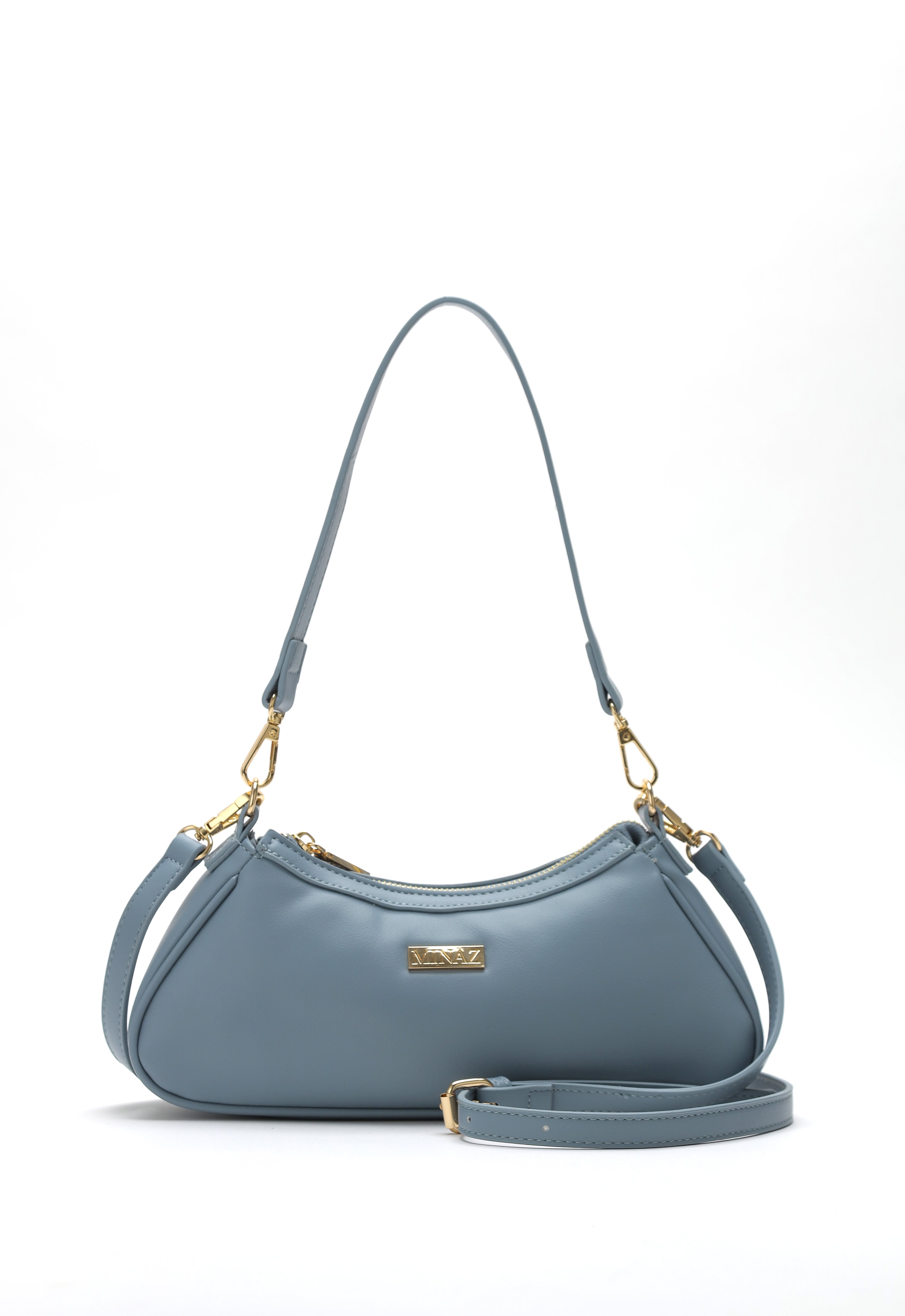 SARA SHOULDER BAG - STEEL BLUE