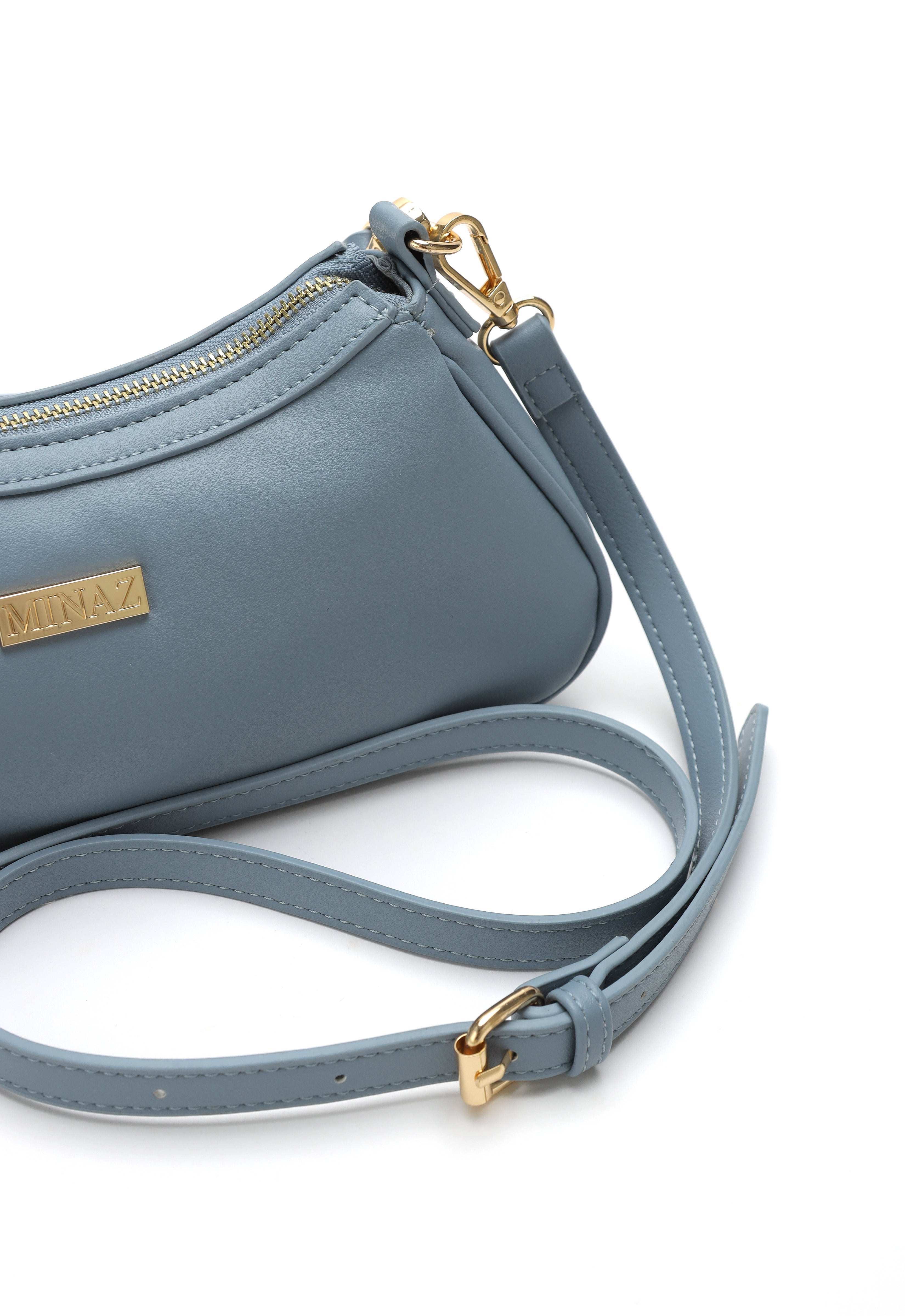 SARA SHOULDER BAG - STEEL BLUE