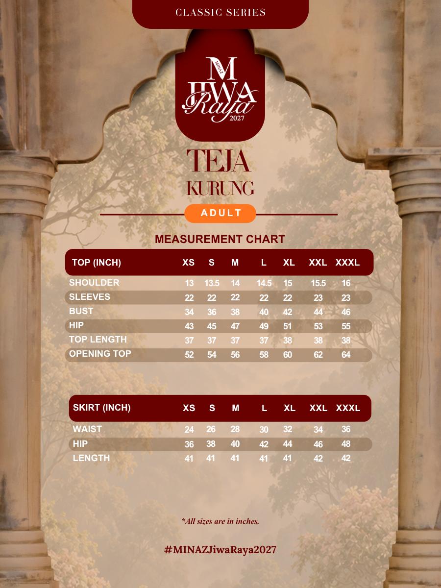 CLASSIC SERIES | TEJA KURUNG - DUSTY PINK