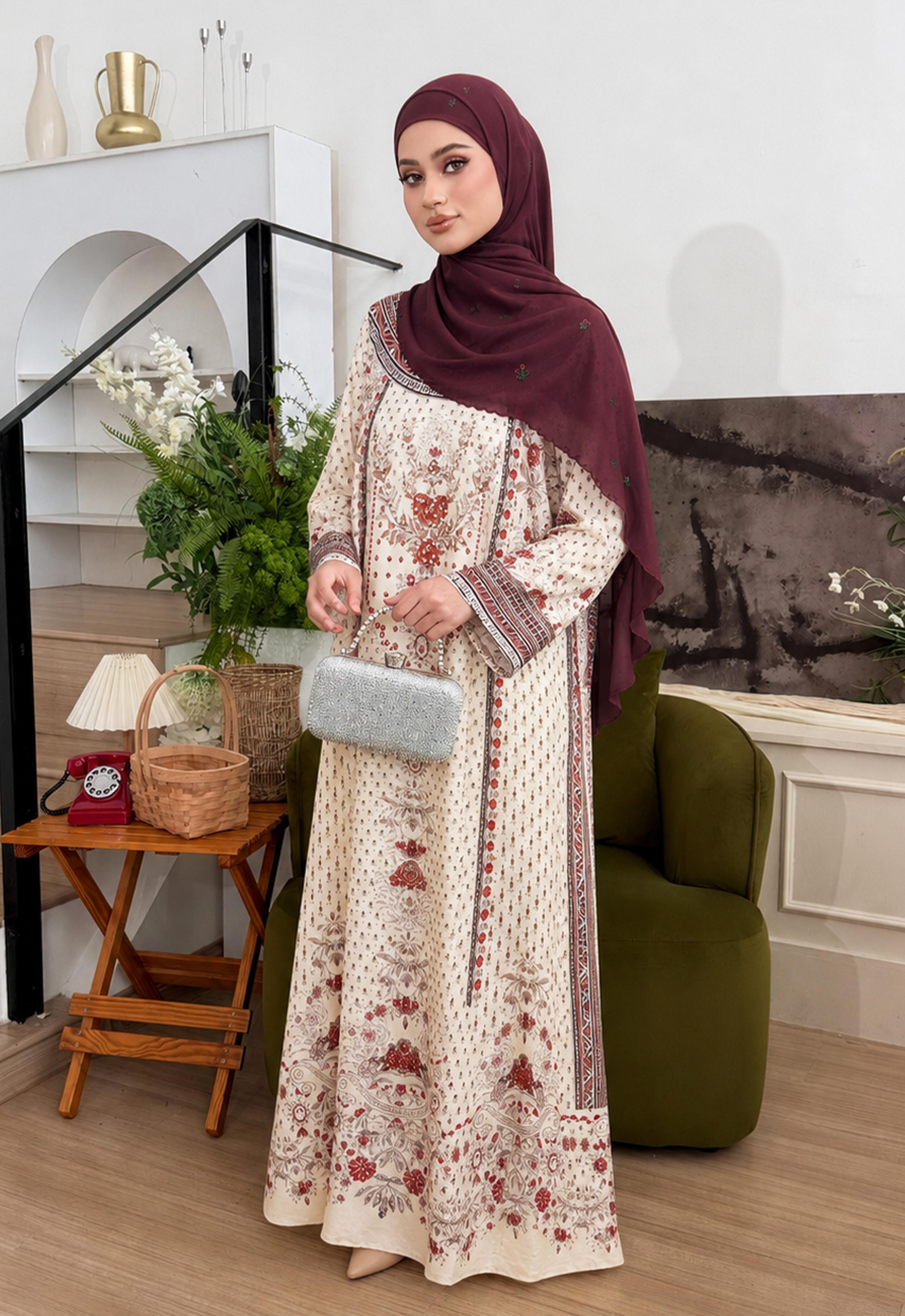 MINAZ JALABIYA | TAALIA PRINTED JALABIYA