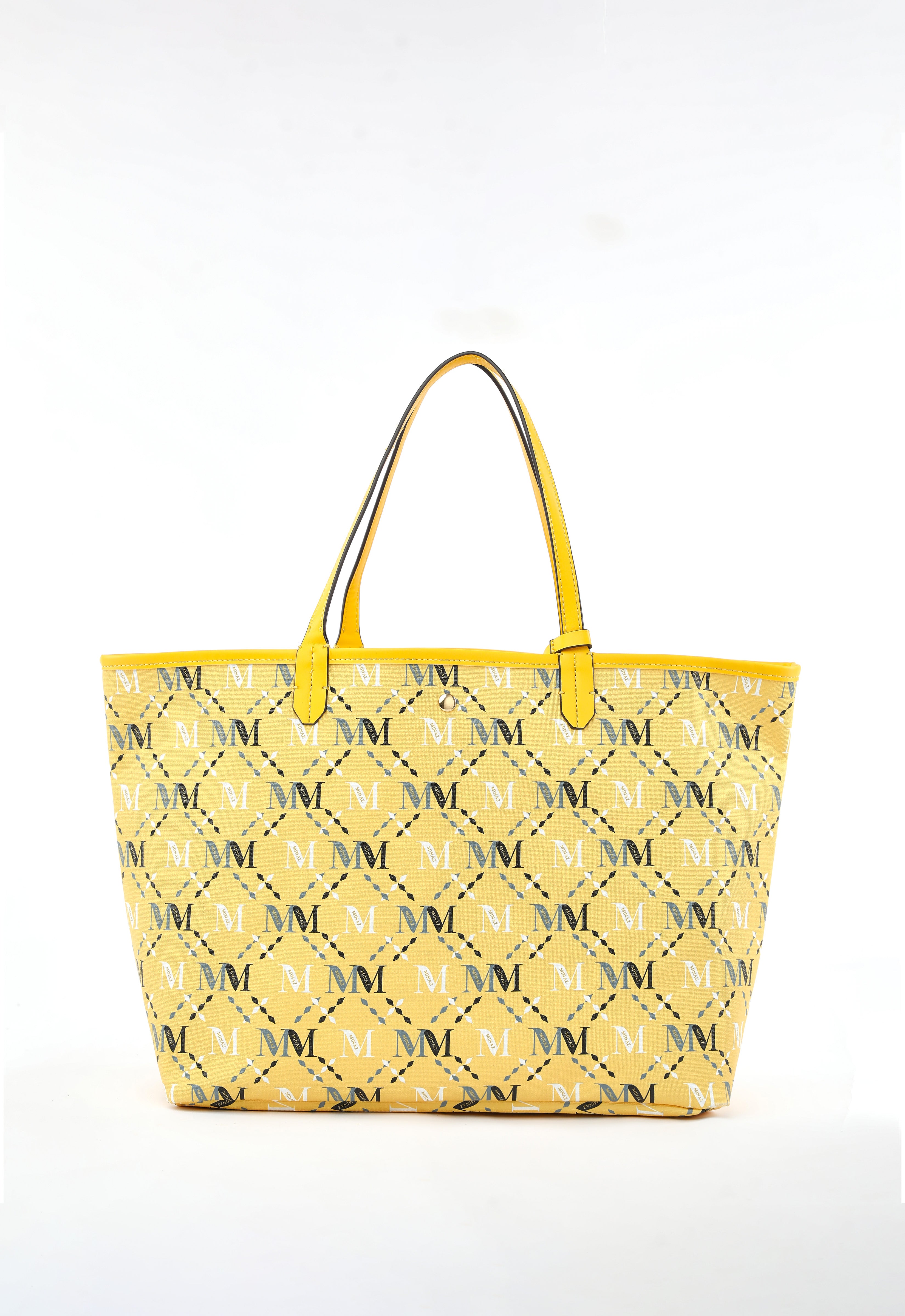 ARYA MONOGRAM TOTE BAG -  YELLOW