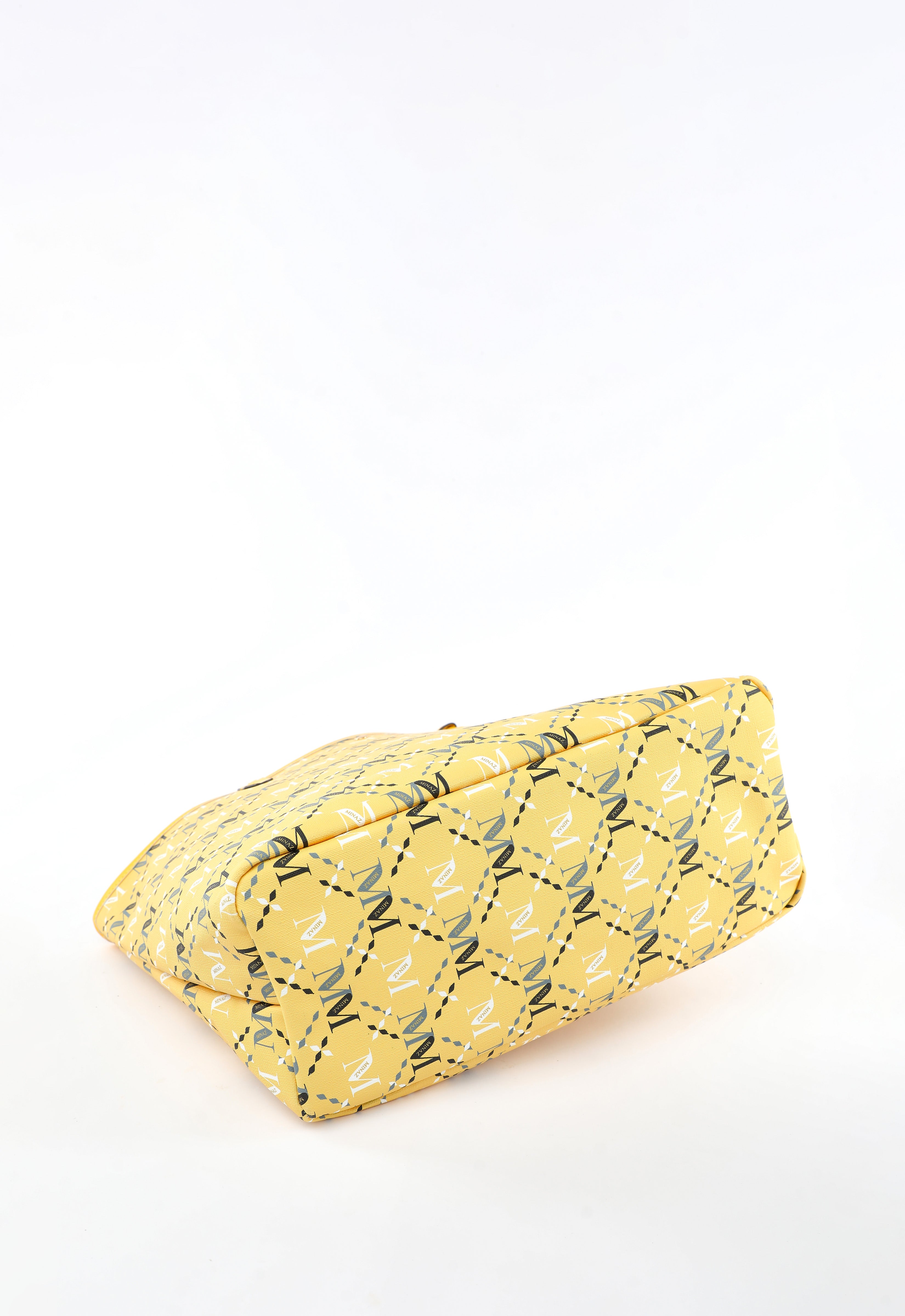 ARYA MONOGRAM TOTE BAG -  YELLOW