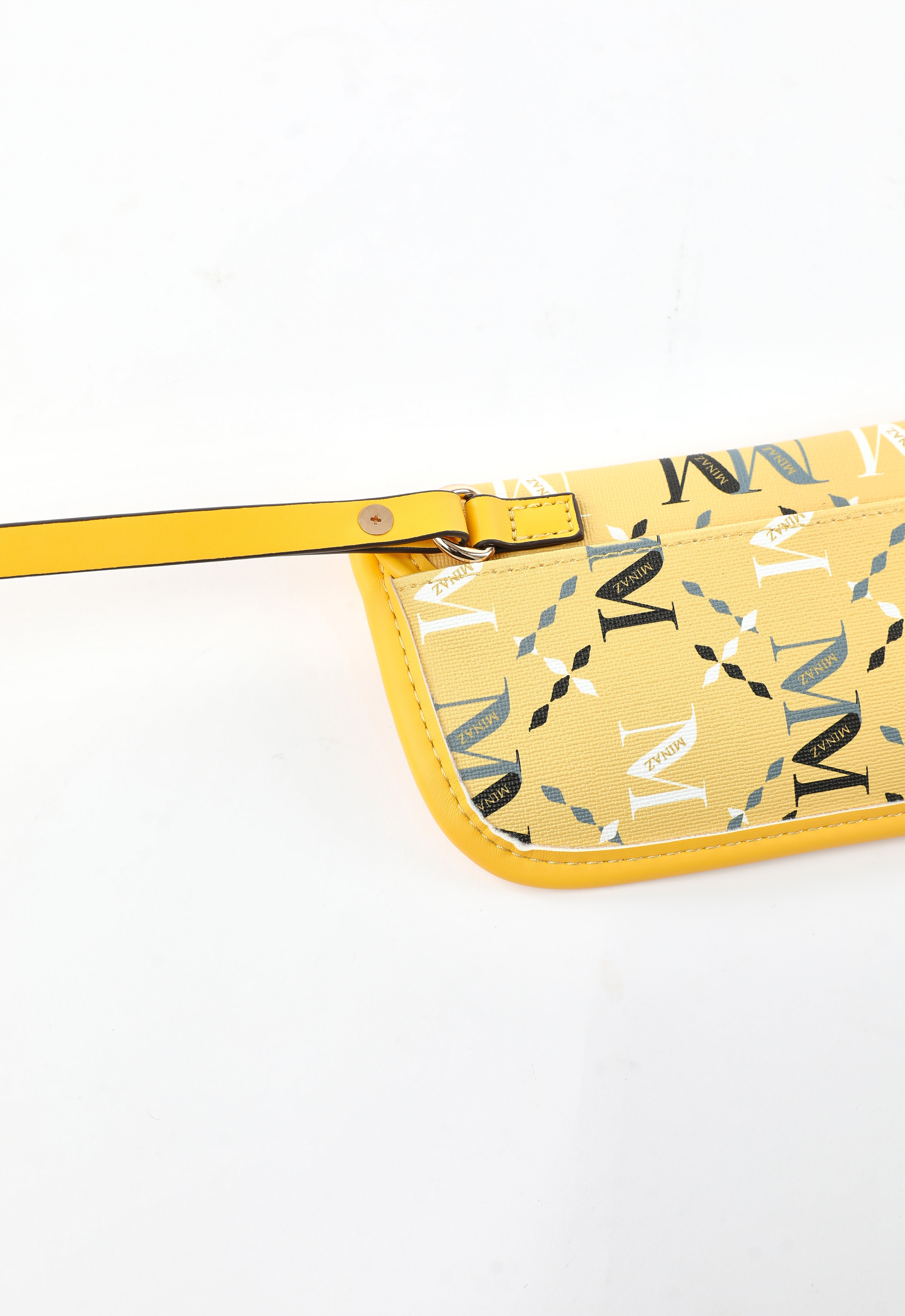 ARYA MONOGRAM TOTE BAG -  YELLOW