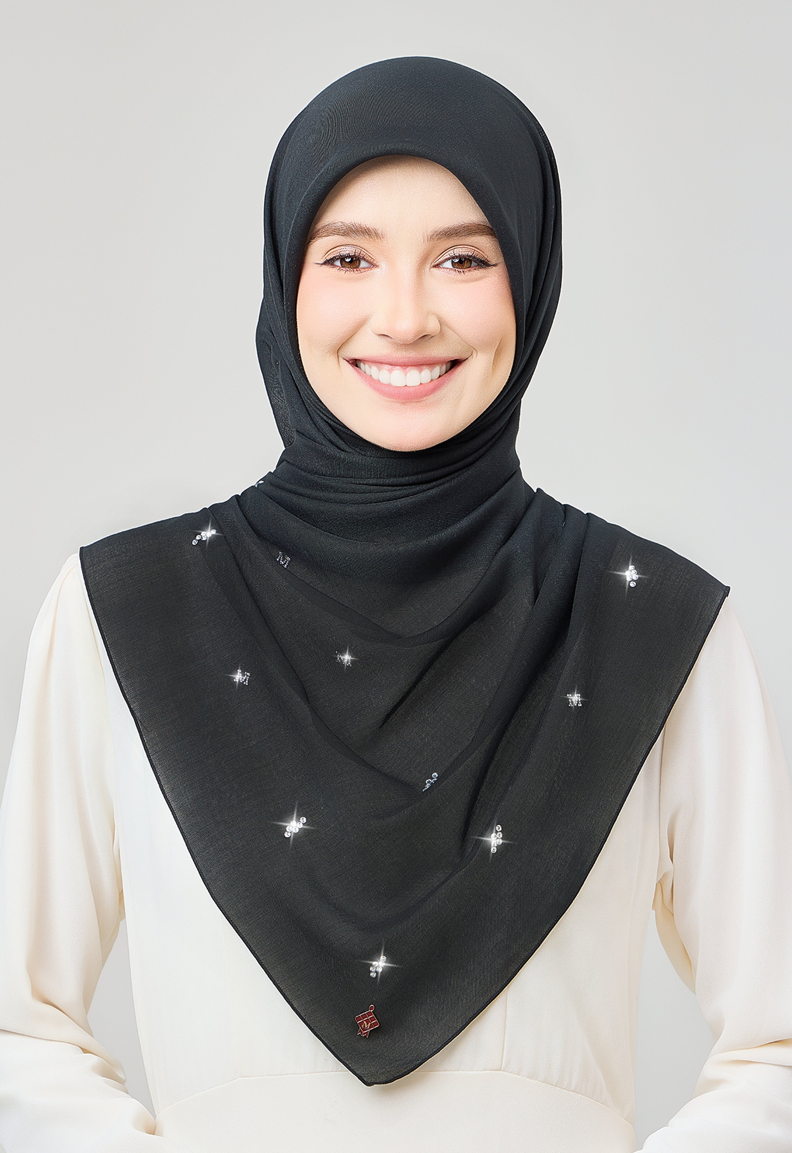 SETULUS RAYA PLAIN STONE - BLACK