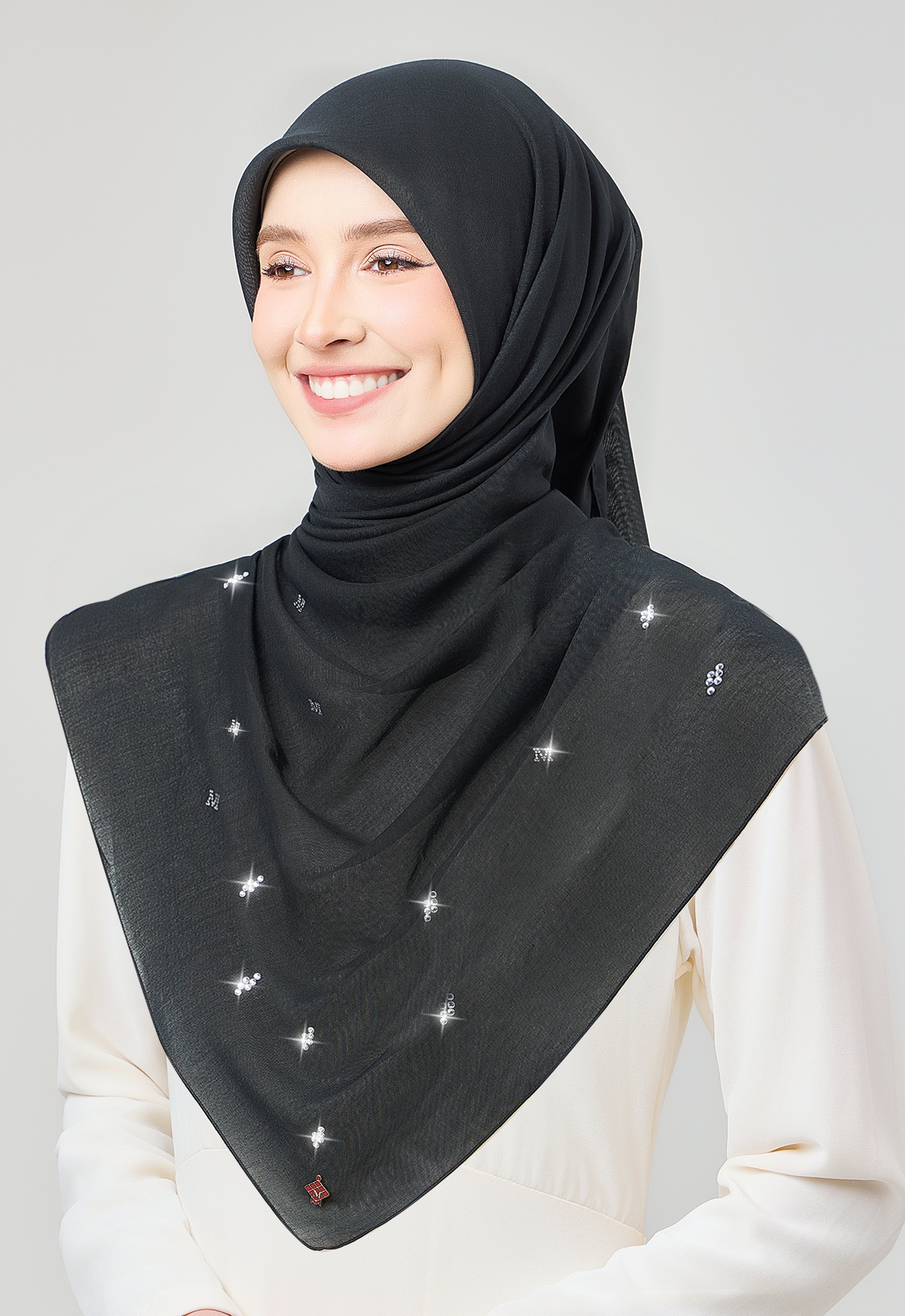 SETULUS RAYA PLAIN STONE - BLACK