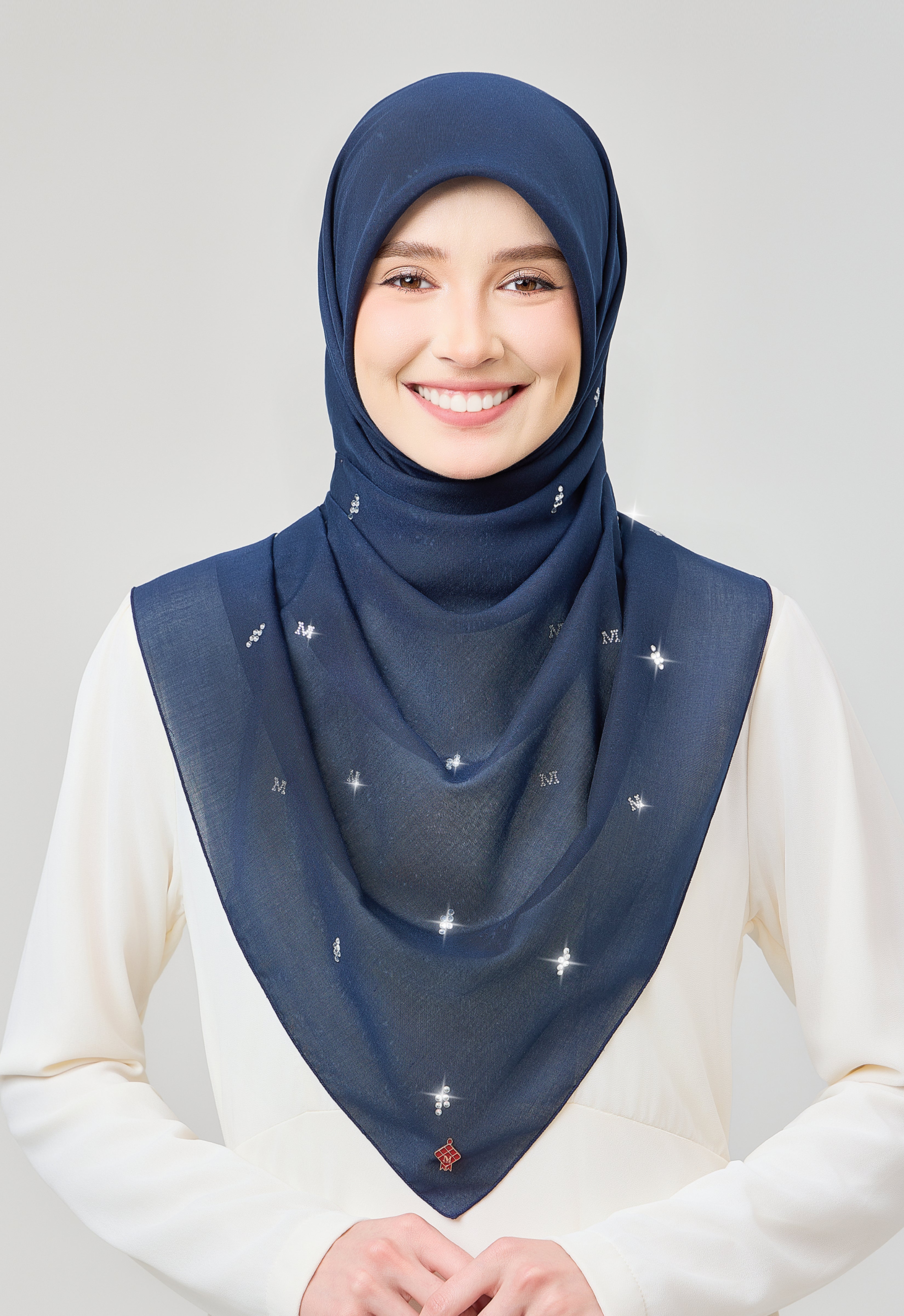 SETULUS RAYA PLAIN STONE - DARK BLUE