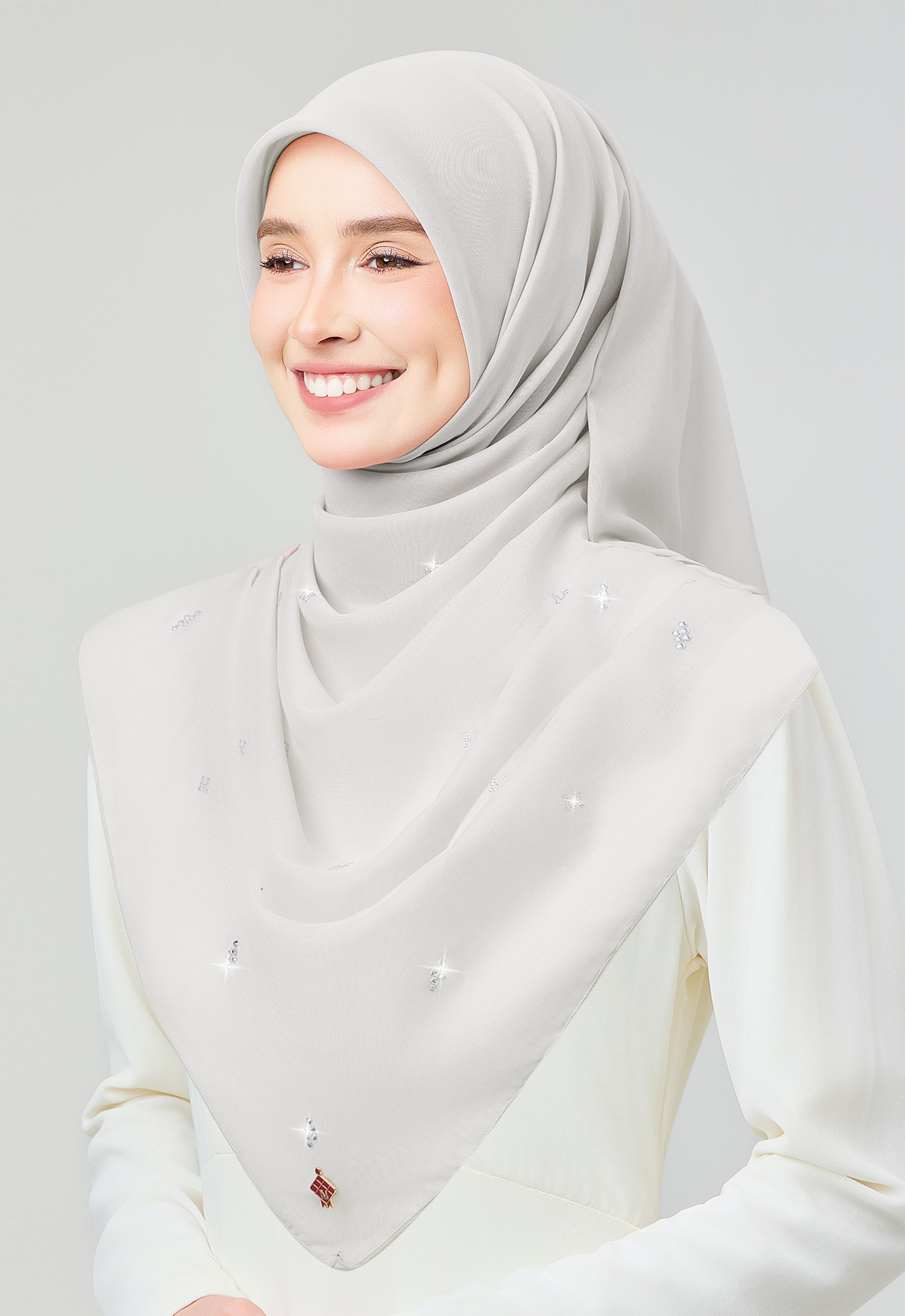 SETULUS RAYA PLAIN STONE - LIGHT GRAY