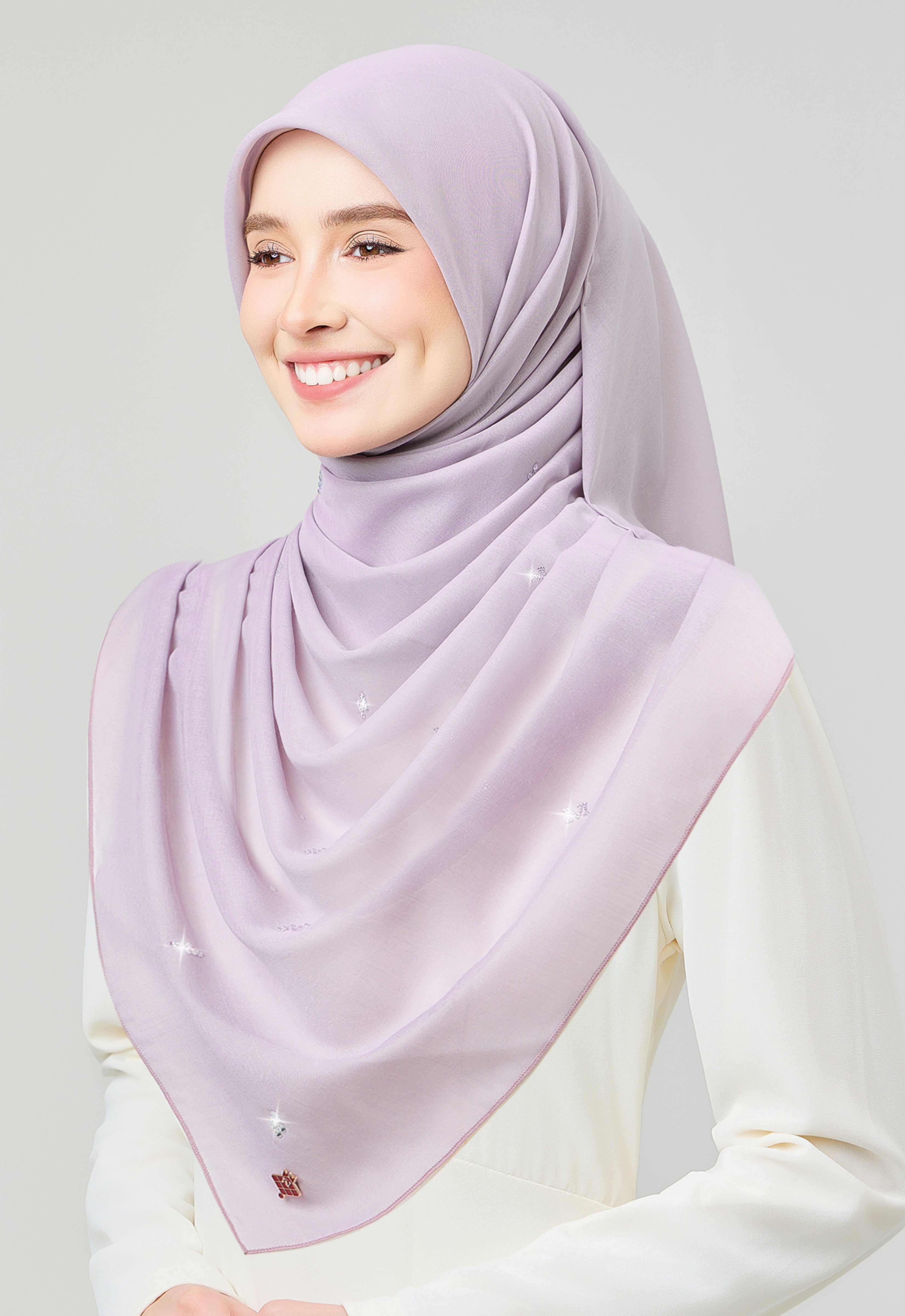 SETULUS RAYA PLAIN STONE - LIGHT PURPLE