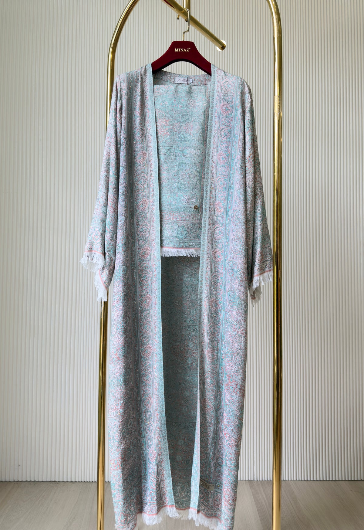 PASHMINA ABAYA - ORANGE TIFFANY