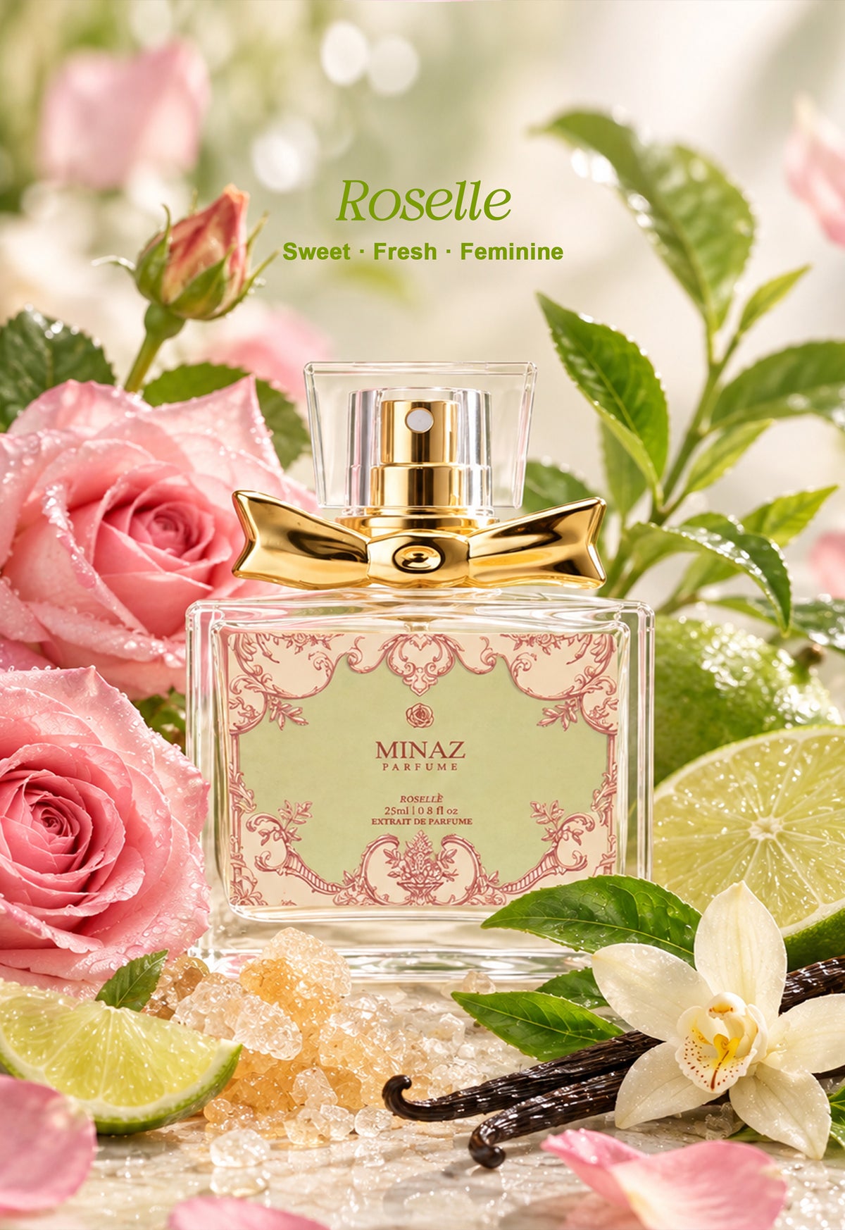 MINAZ | ROSELLE Extrait De Parfume