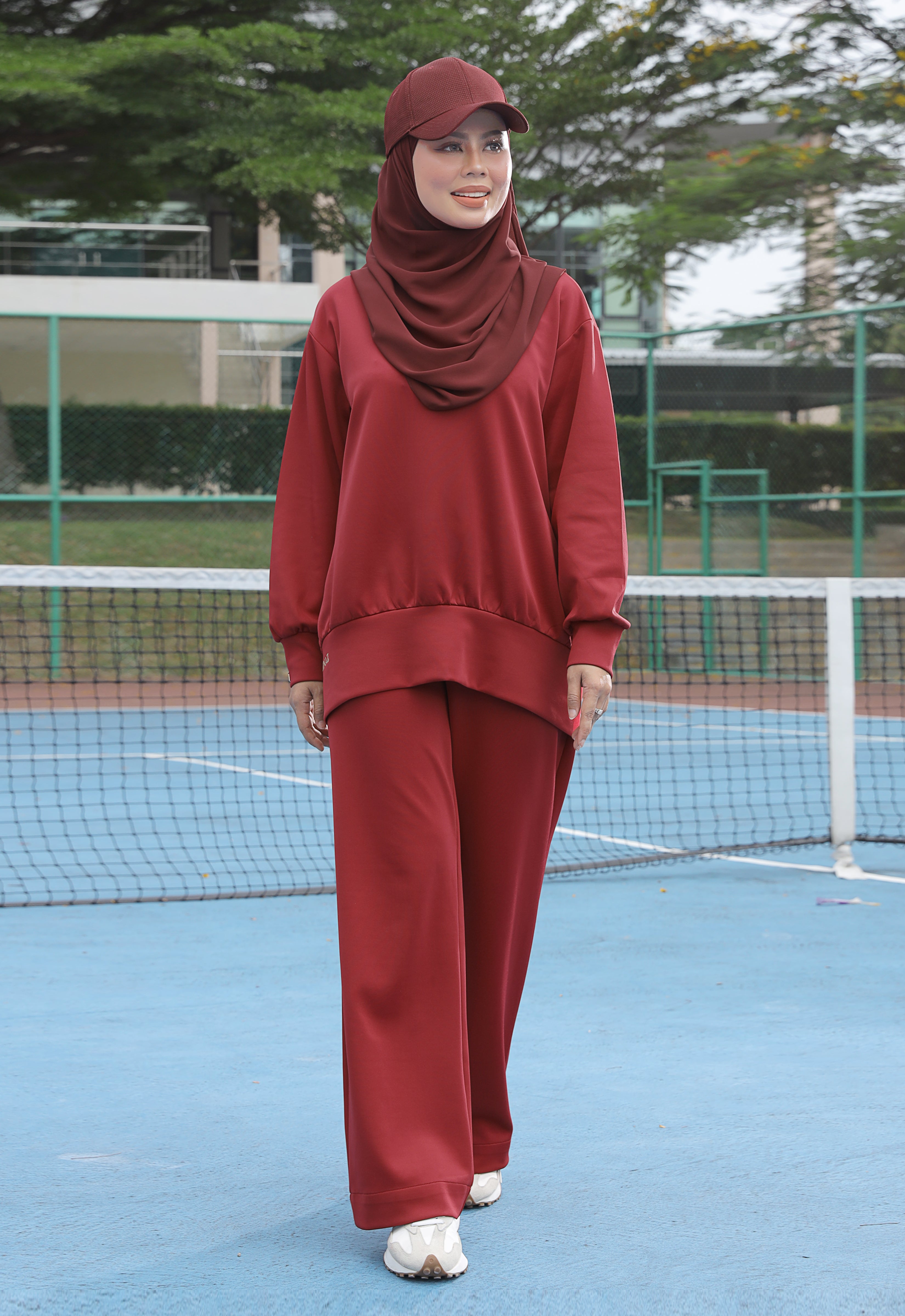 MYRA SCUBA SET 2.0 - RED MAROON