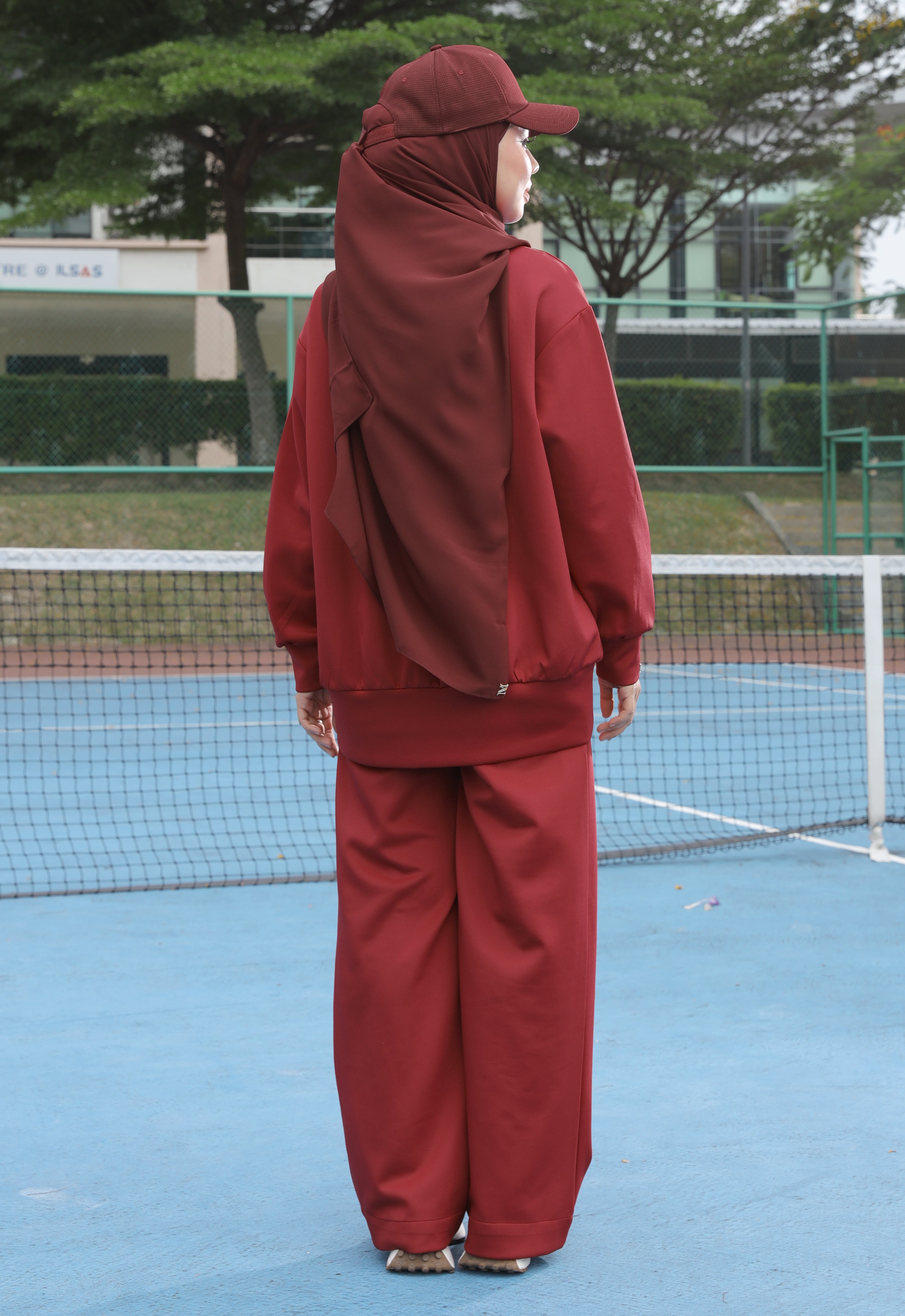 MYRA SCUBA SET 2.0 - RED MAROON