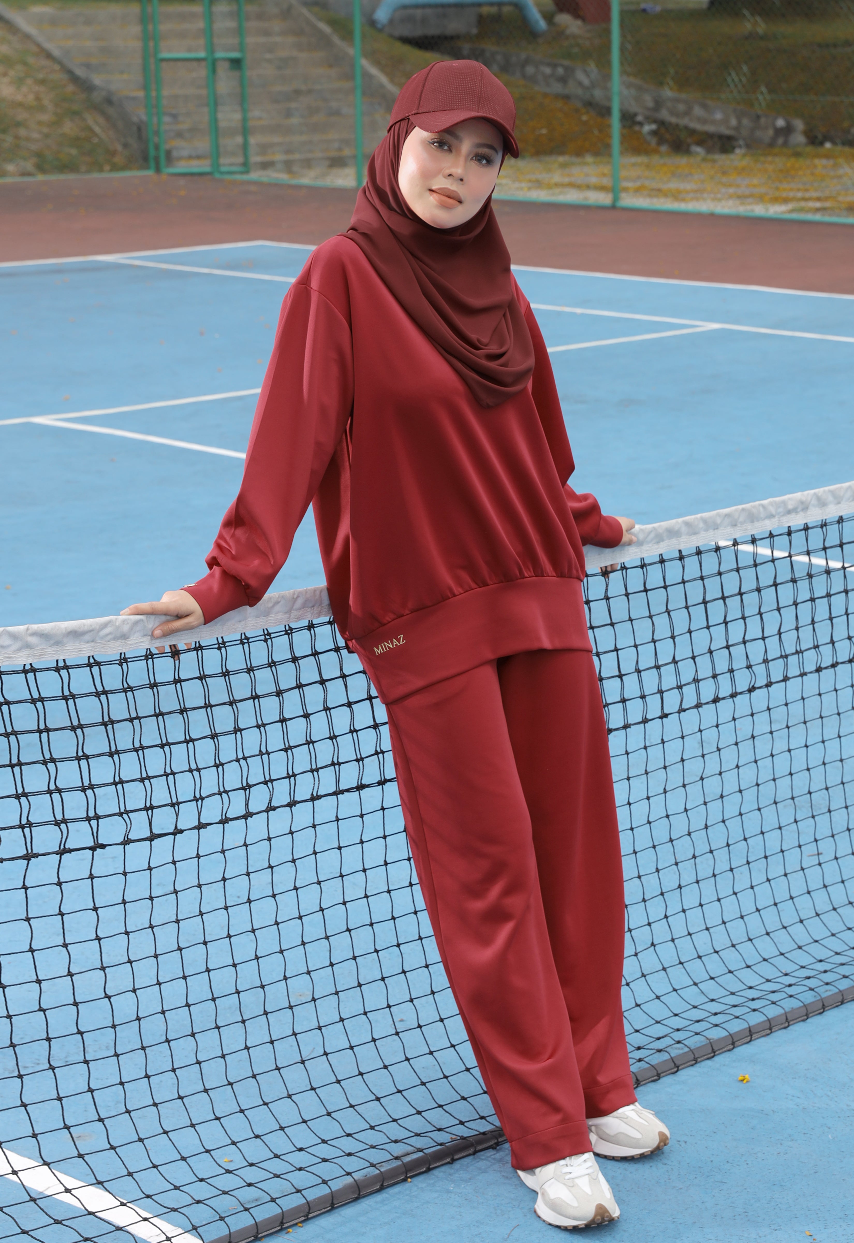 MYRA SCUBA SET 2.0 - RED MAROON