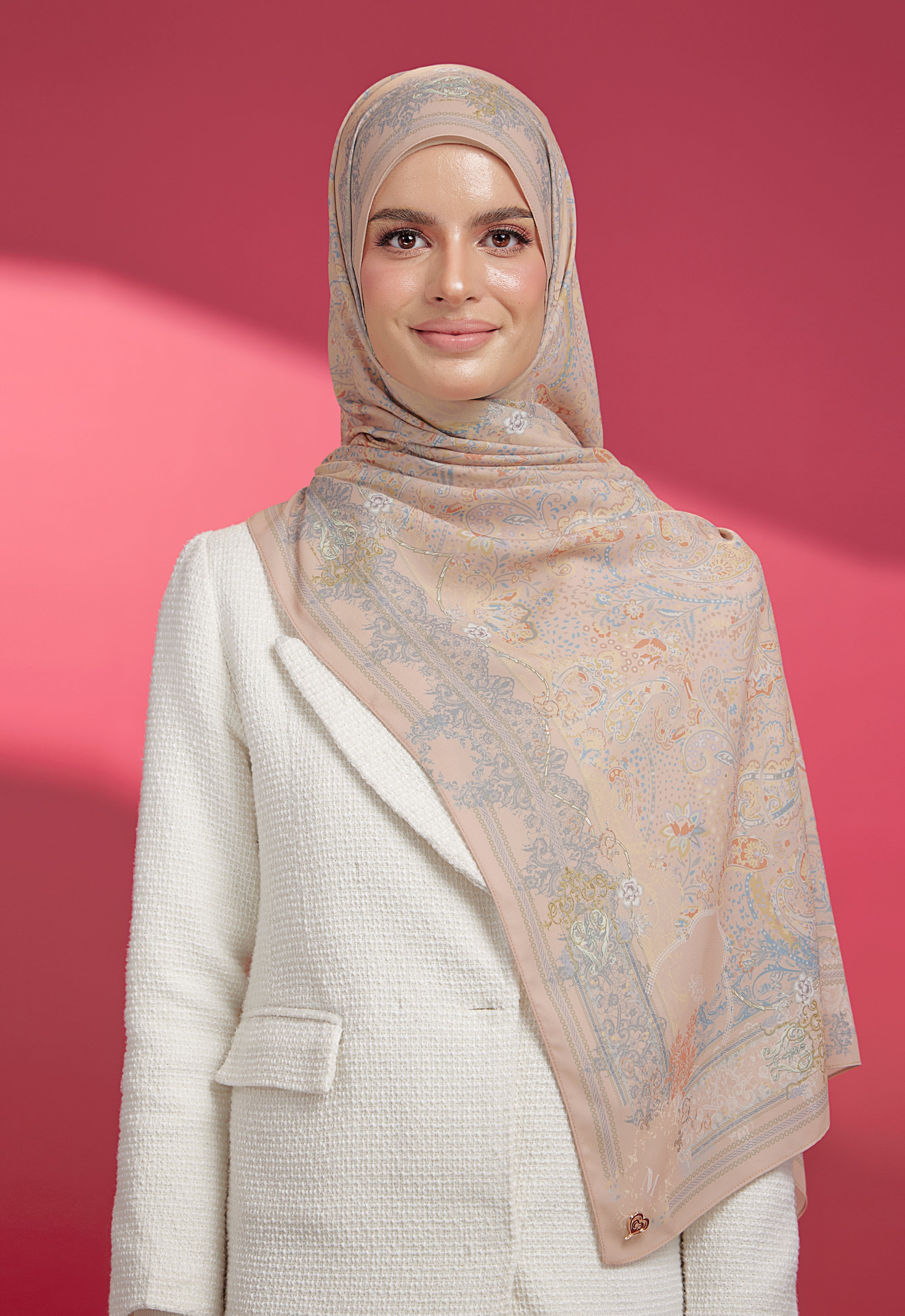 JIWA SHAWL - CARISSA LATTE