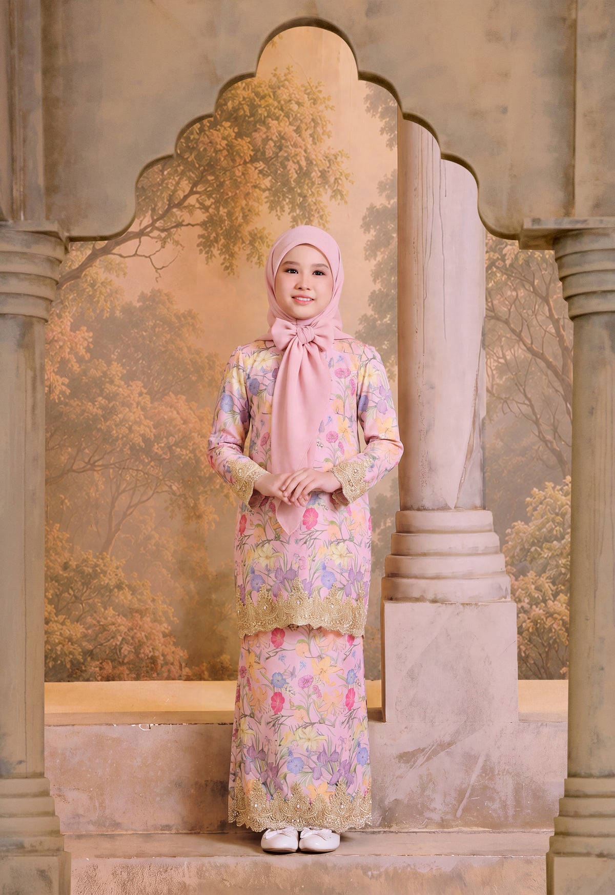 LUXE SERIES | YUMI KURUNG KIDS - LIGHT PINK